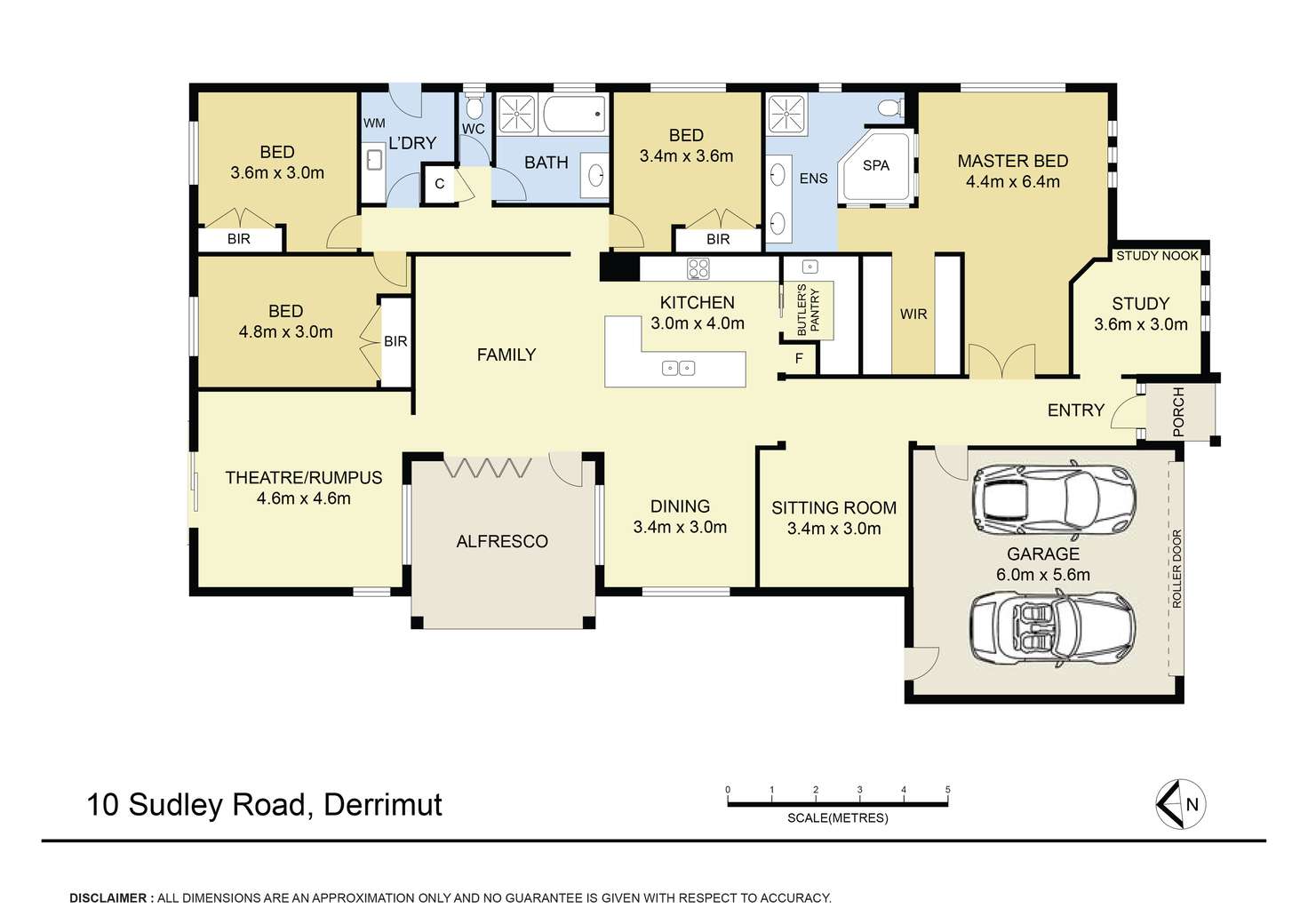 Floorplan of Homely house listing, 10 Sudley Road, Derrimut VIC 3026