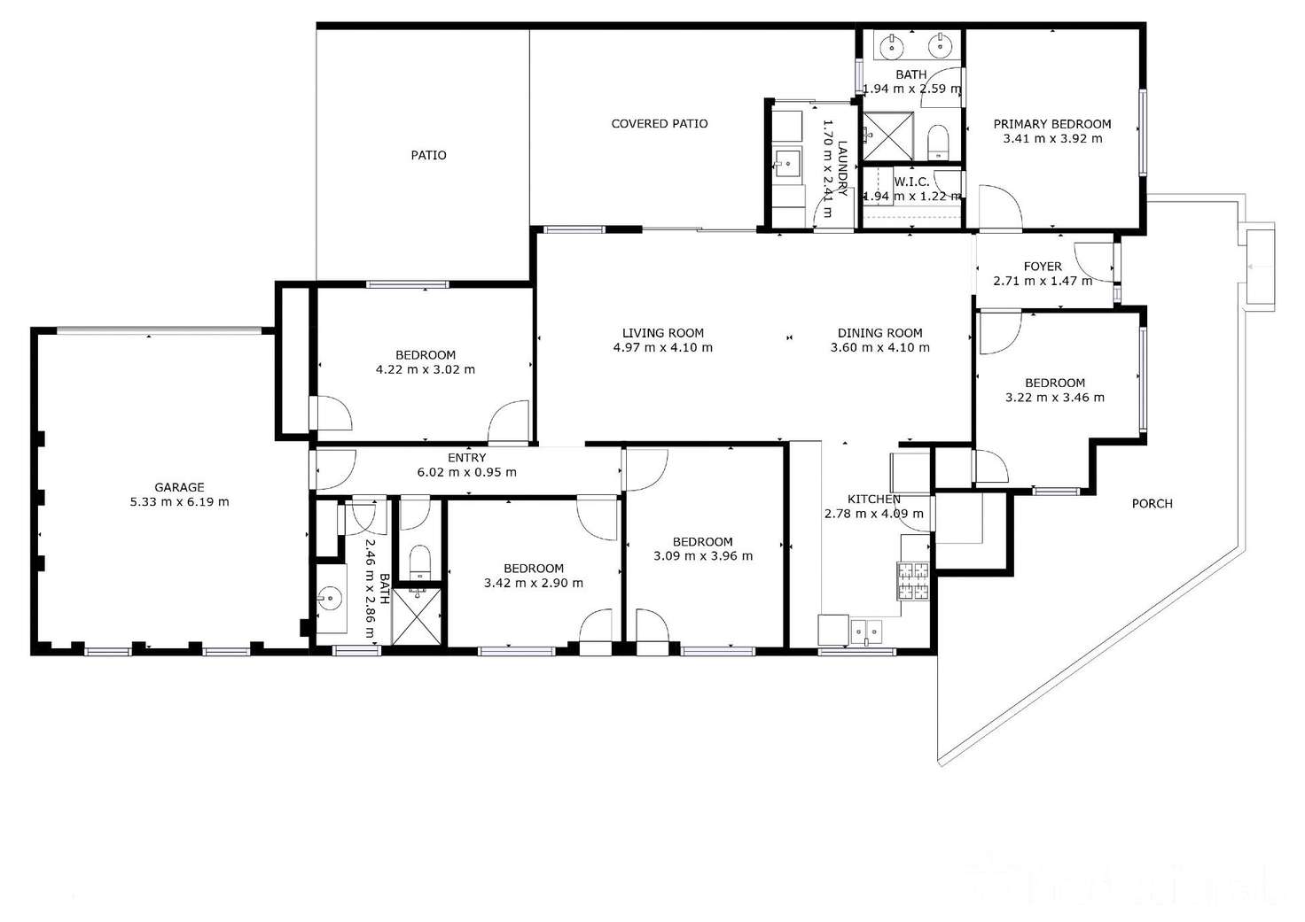 Floorplan of Homely house listing, 93 Amherst Road, Canning Vale WA 6155