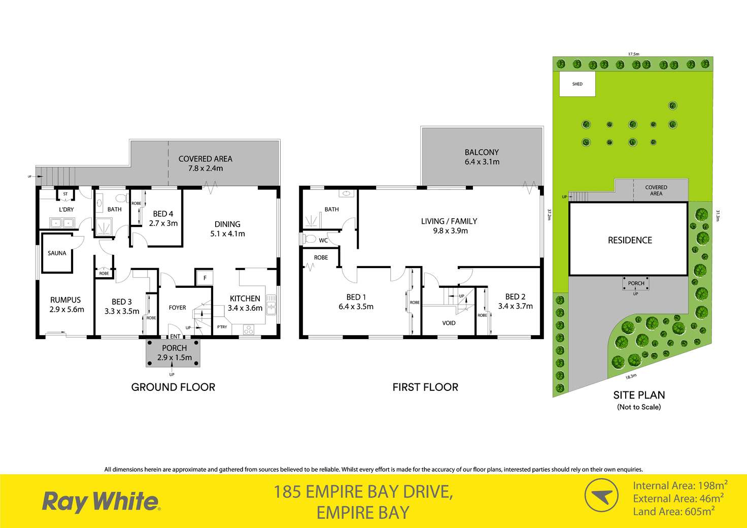 Floorplan of Homely house listing, 185 Empire Bay Drive, Empire Bay NSW 2257