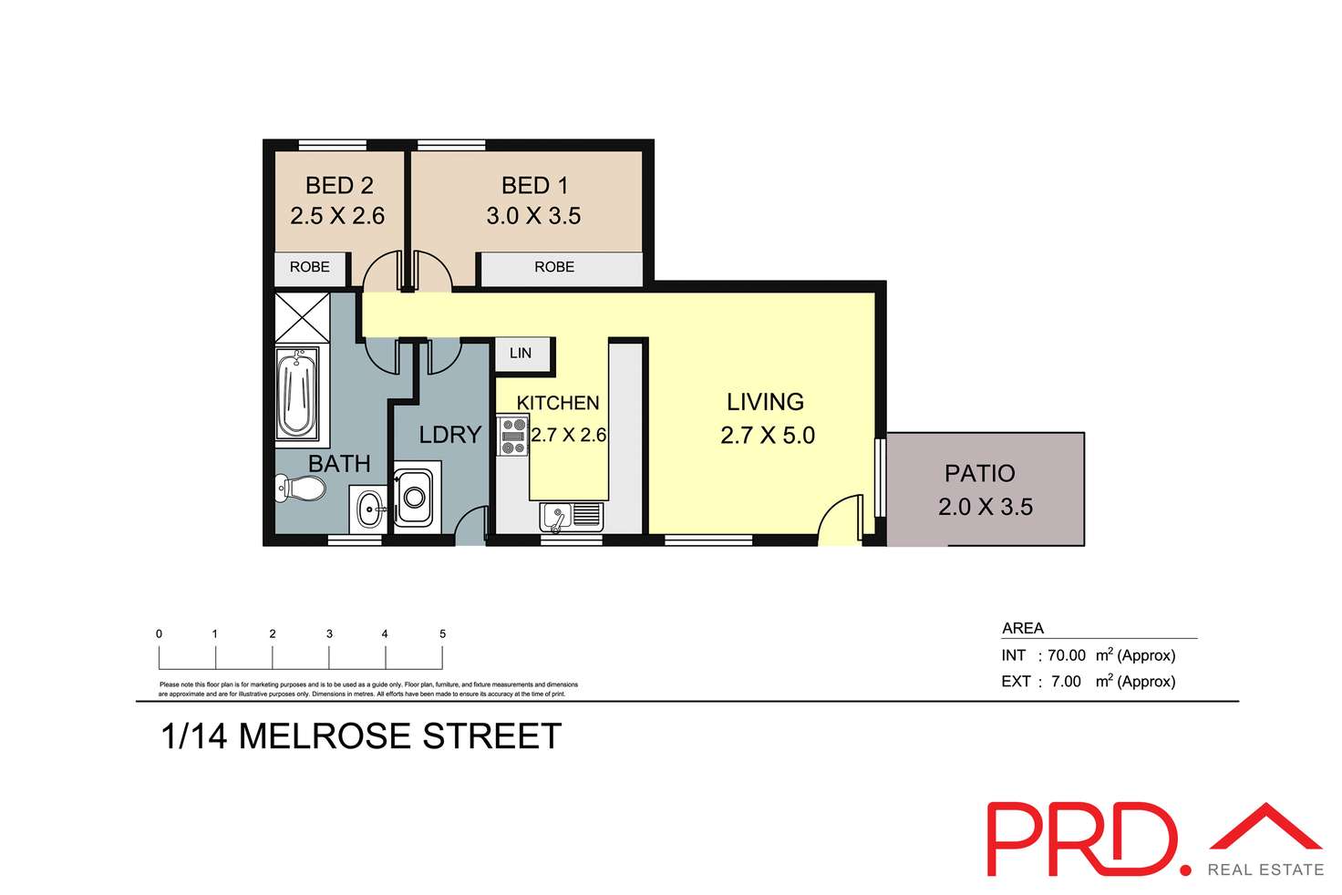 Floorplan of Homely house listing, 1/14 Melrose Street, Tamworth NSW 2340