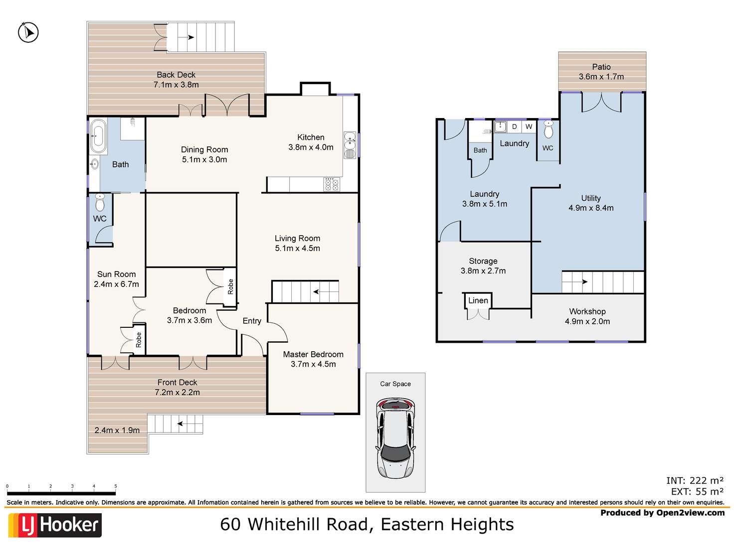 Floorplan of Homely house listing, 60 Whitehill Road, Eastern Heights QLD 4305