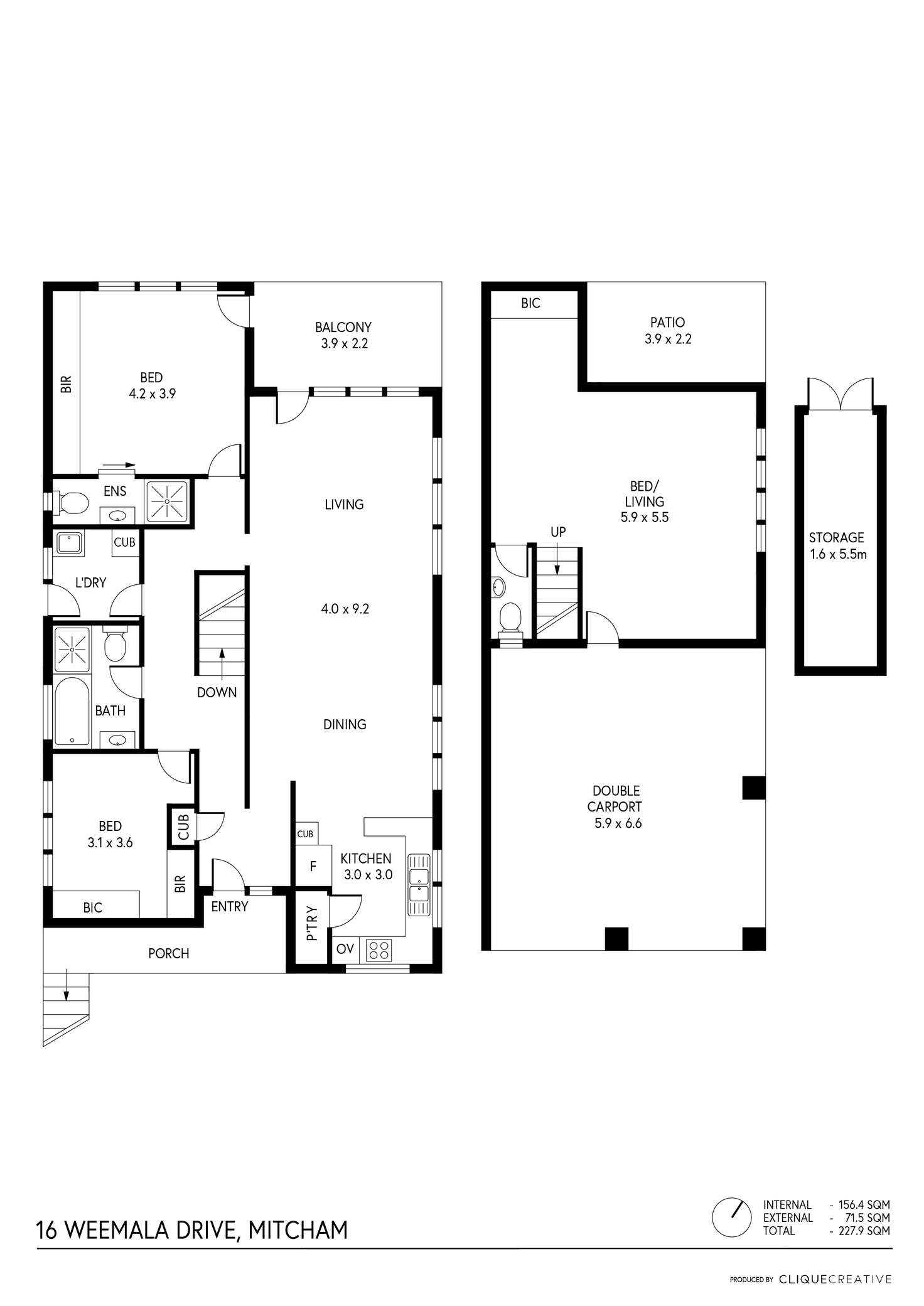 Floorplan of Homely house listing, 16 Weemala Drive, Mitcham SA 5062