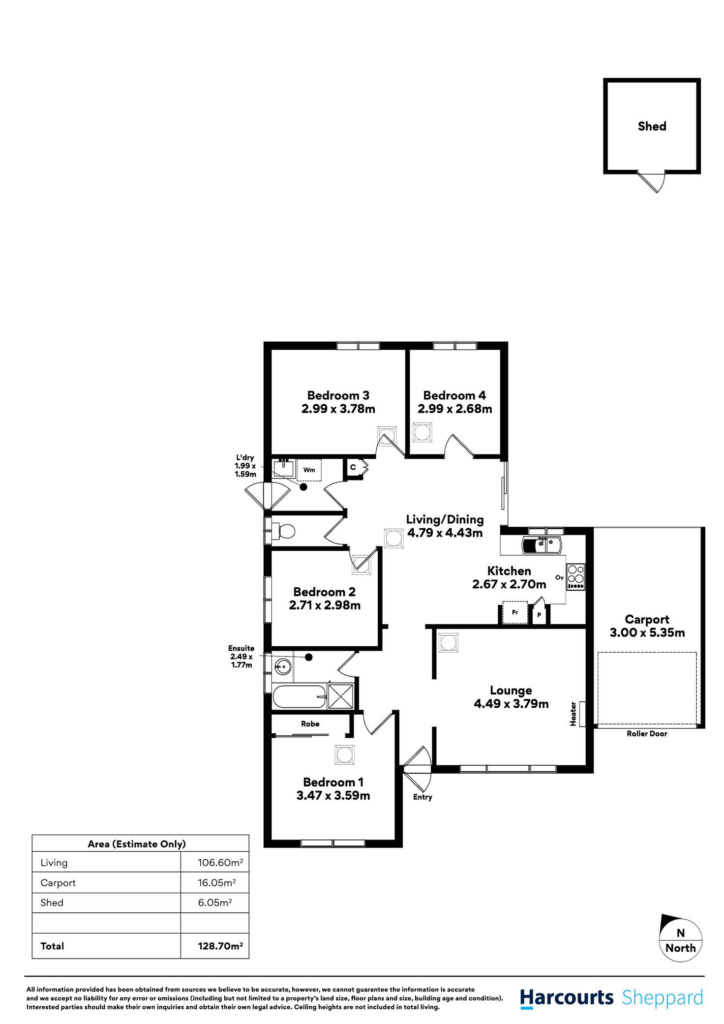 Floorplan of Homely house listing, 311 Kings Road, Paralowie SA 5108