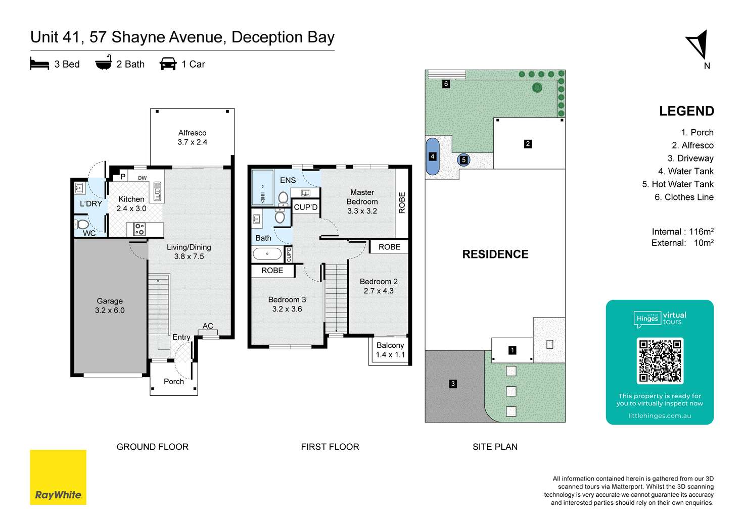 Floorplan of Homely townhouse listing, 41/57 Shayne Avenue, Deception Bay QLD 4508
