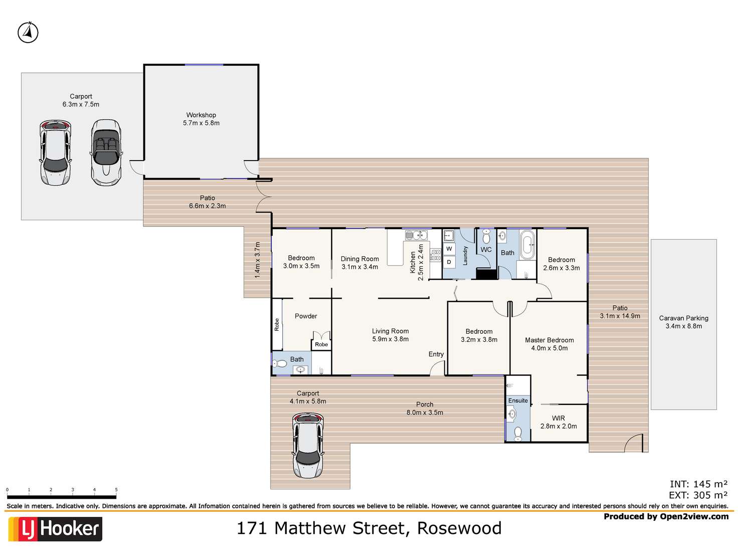 Floorplan of Homely house listing, 171 Matthew Street, Rosewood QLD 4340