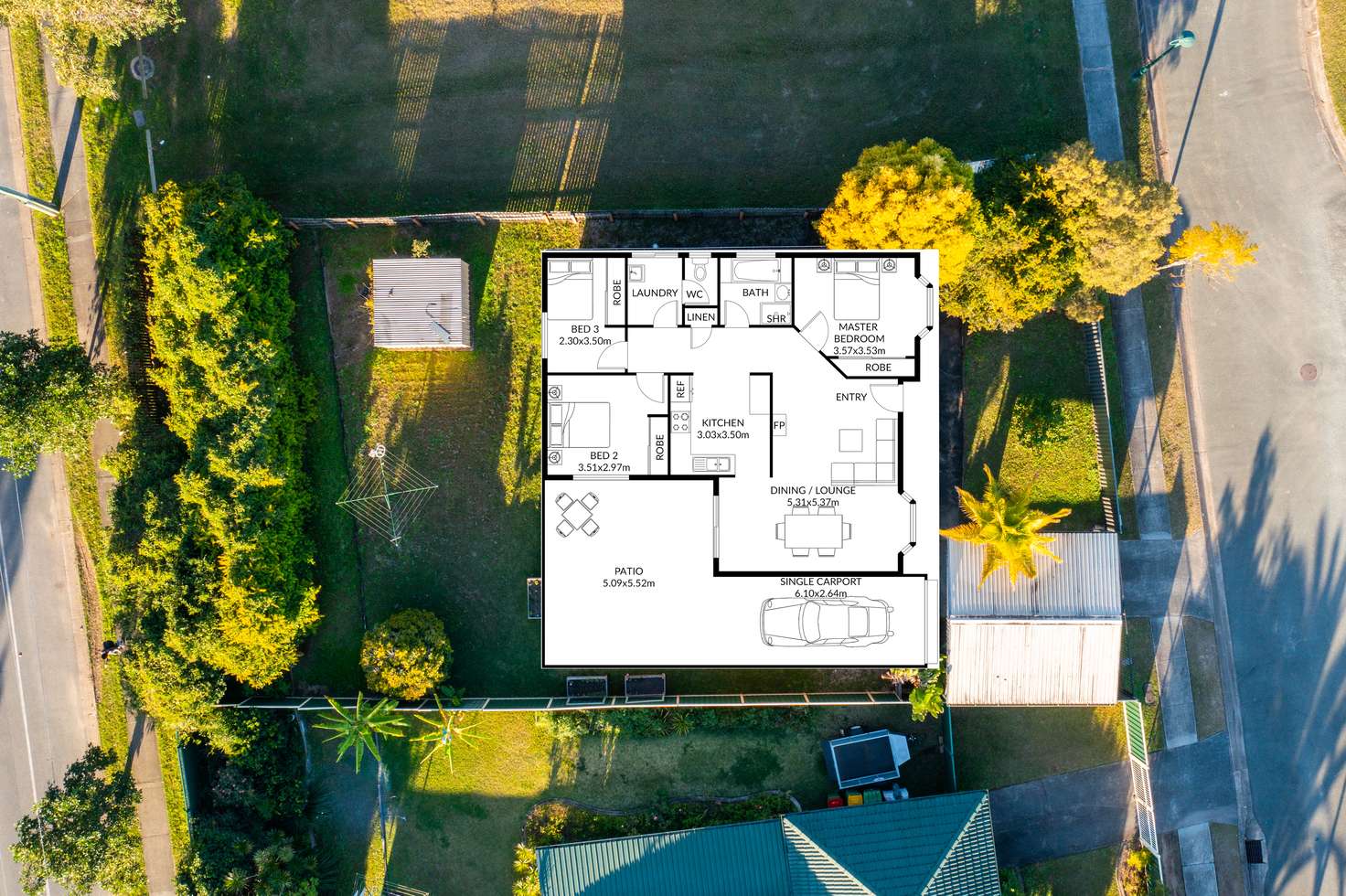 Floorplan of Homely house listing, 12 Packett Crescent, Loganlea QLD 4131