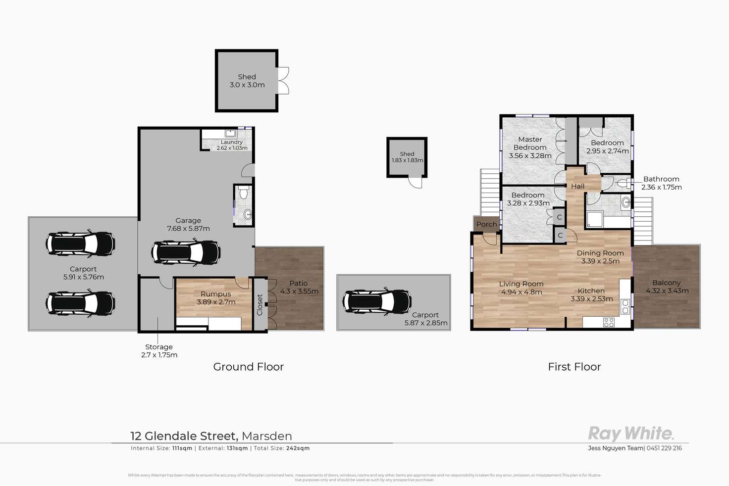Floorplan of Homely house listing, 12 Glendale Street, Marsden QLD 4132