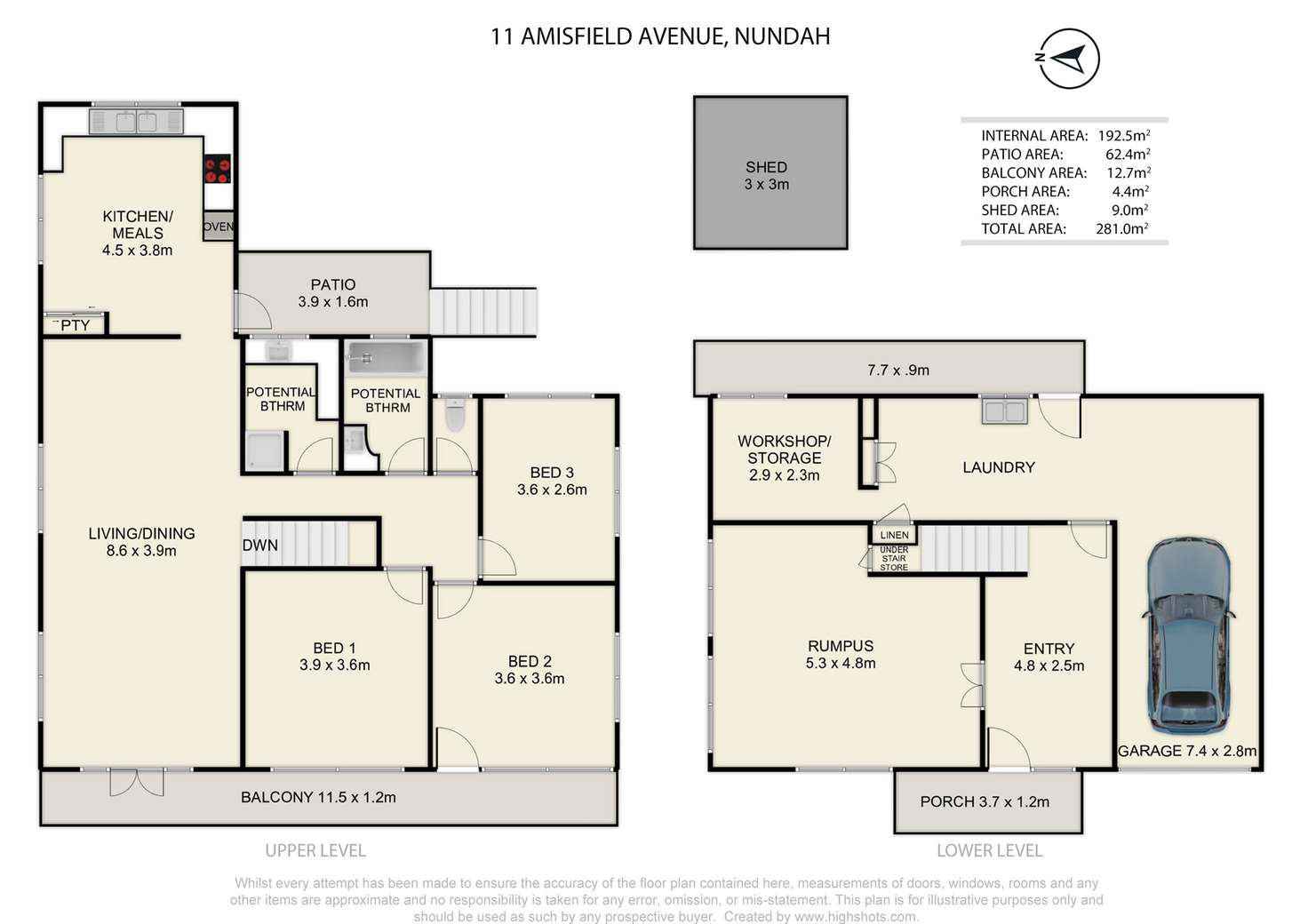 Floorplan of Homely house listing, 11 Amisfield Avenue, Nundah QLD 4012