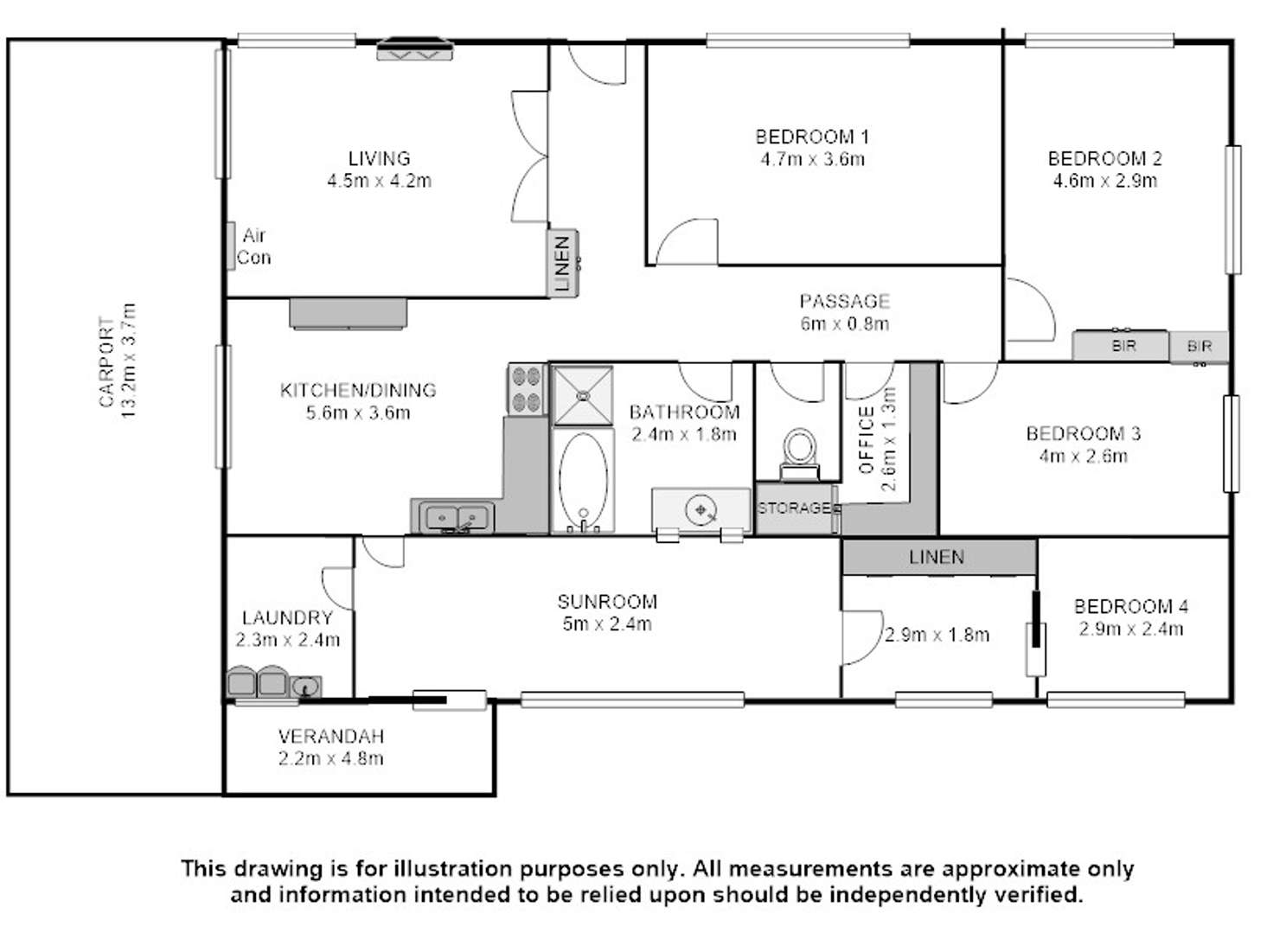 Floorplan of Homely house listing, 39 Cotton Street, Bordertown SA 5268