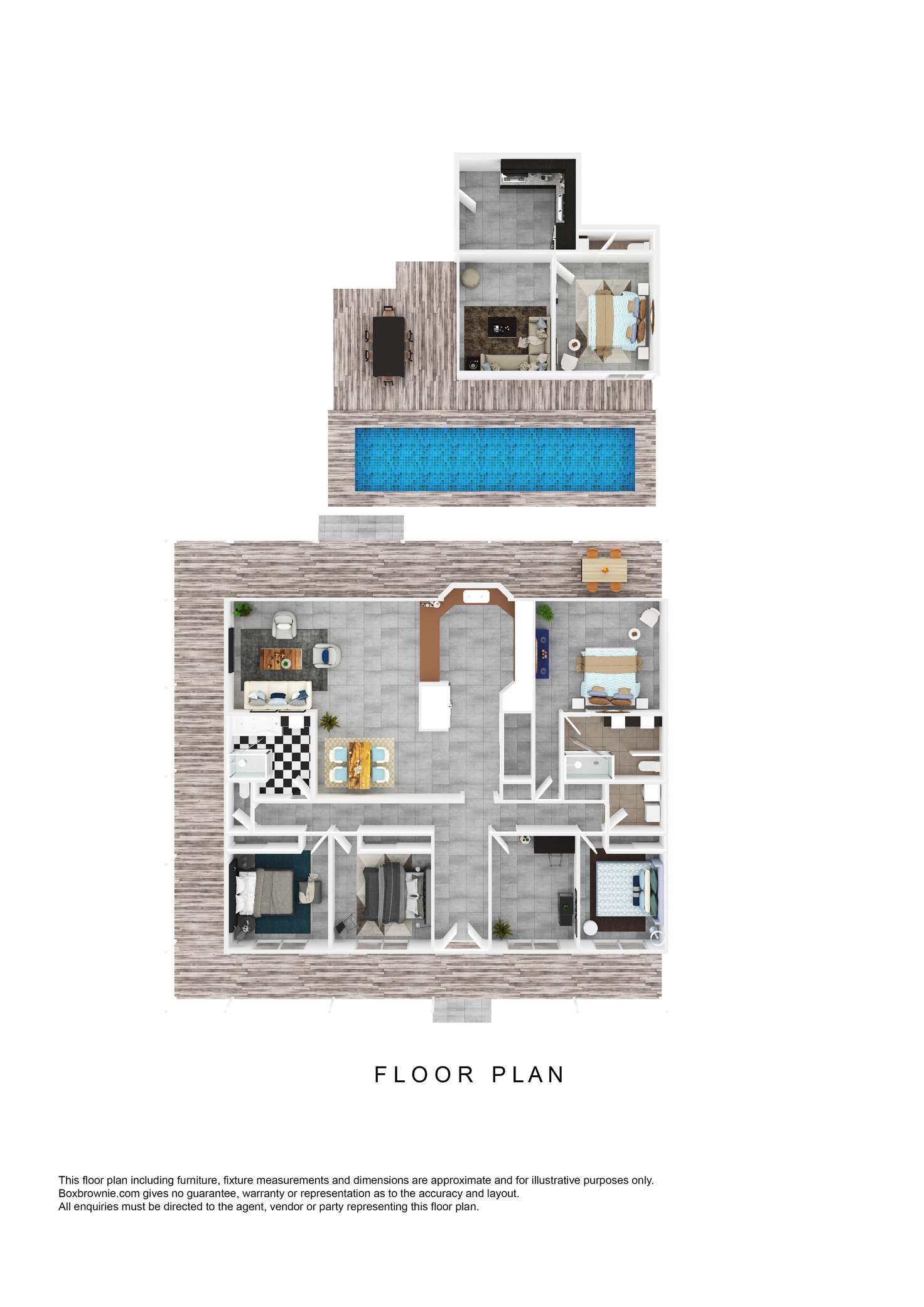 Floorplan of Homely house listing, 69 Galbraith Park Drive, Cannon Valley QLD 4800