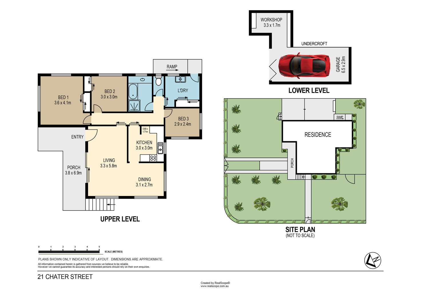 Floorplan of Homely house listing, 21 Chater Street, Carina QLD 4152