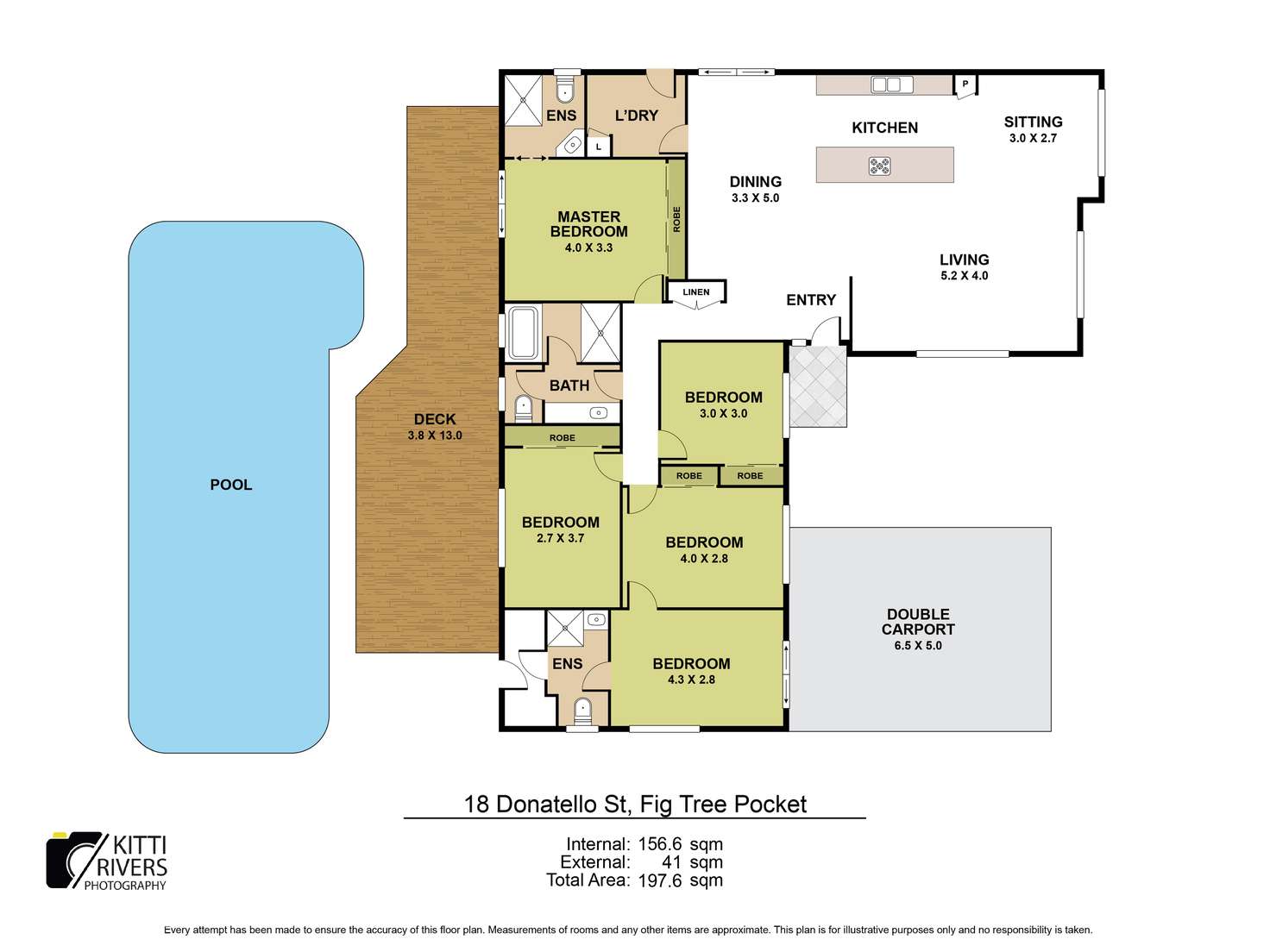 Floorplan of Homely house listing, 18 Donatello Street, Fig Tree Pocket QLD 4069