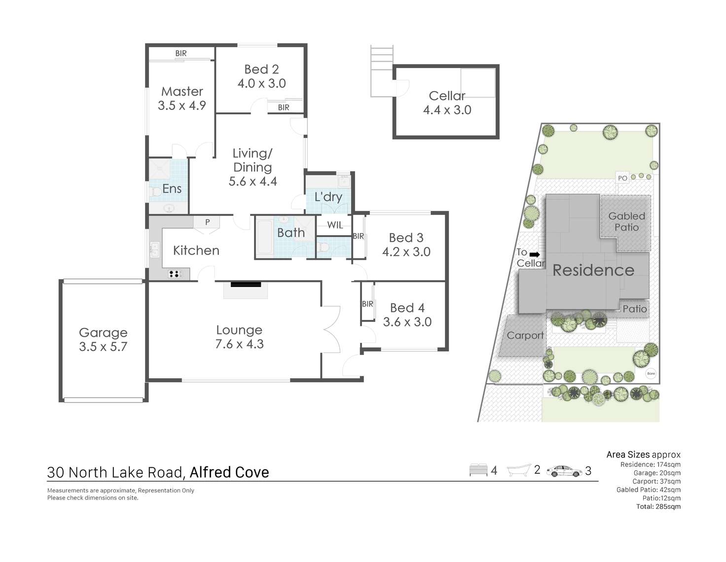 Floorplan of Homely house listing, 30 North Lake Road, Alfred Cove WA 6154