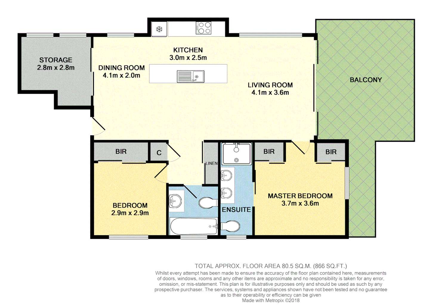 Floorplan of Homely apartment listing, 3/15 Donkin Street, Nundah QLD 4012