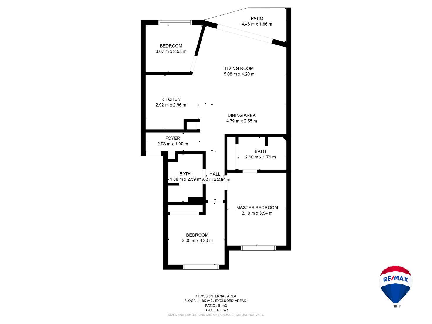 Floorplan of Homely apartment listing, 5/25-27 Digger Street, Cairns North QLD 4870