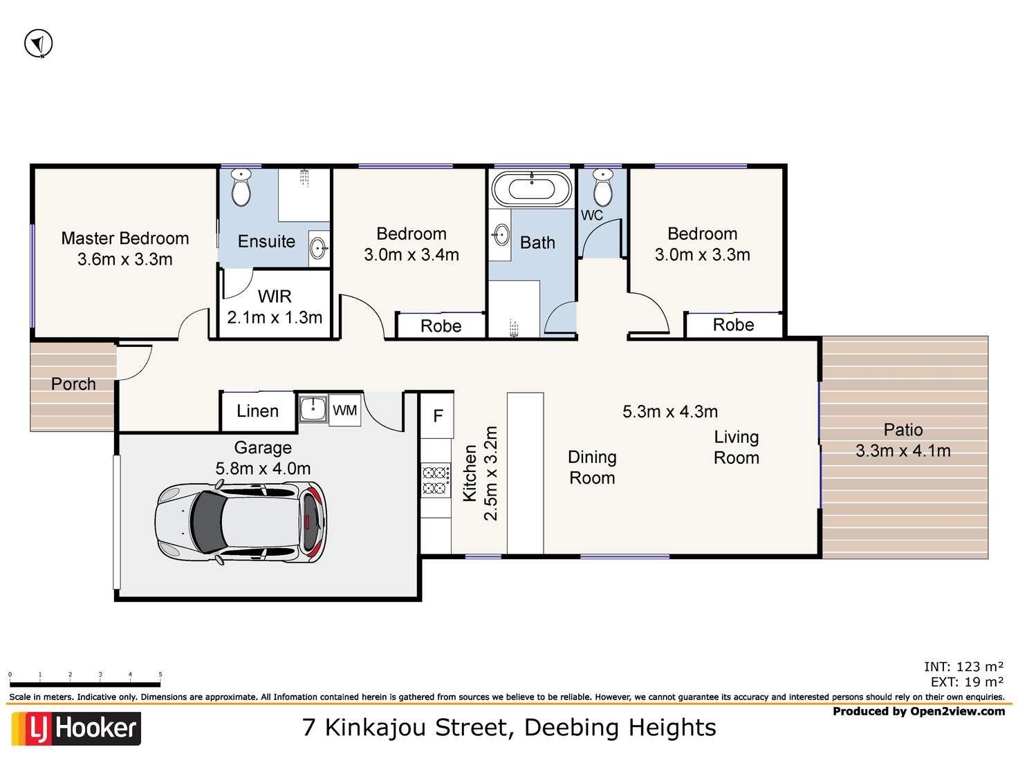 Floorplan of Homely house listing, 7 Kinkajou Street, Deebing Heights QLD 4306