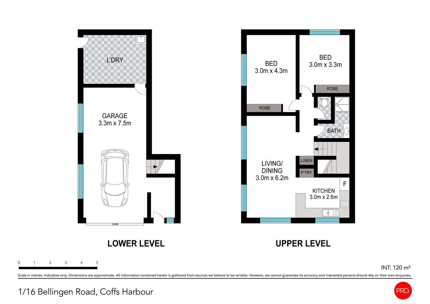Floorplan of Homely unit listing, 1/16 Bellingen Road, Coffs Harbour NSW 2450