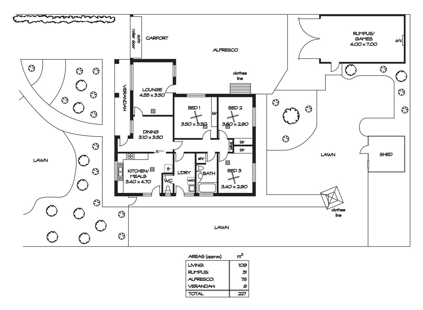 Floorplan of Homely house listing, 4 Ellen Court, Salisbury East SA 5109