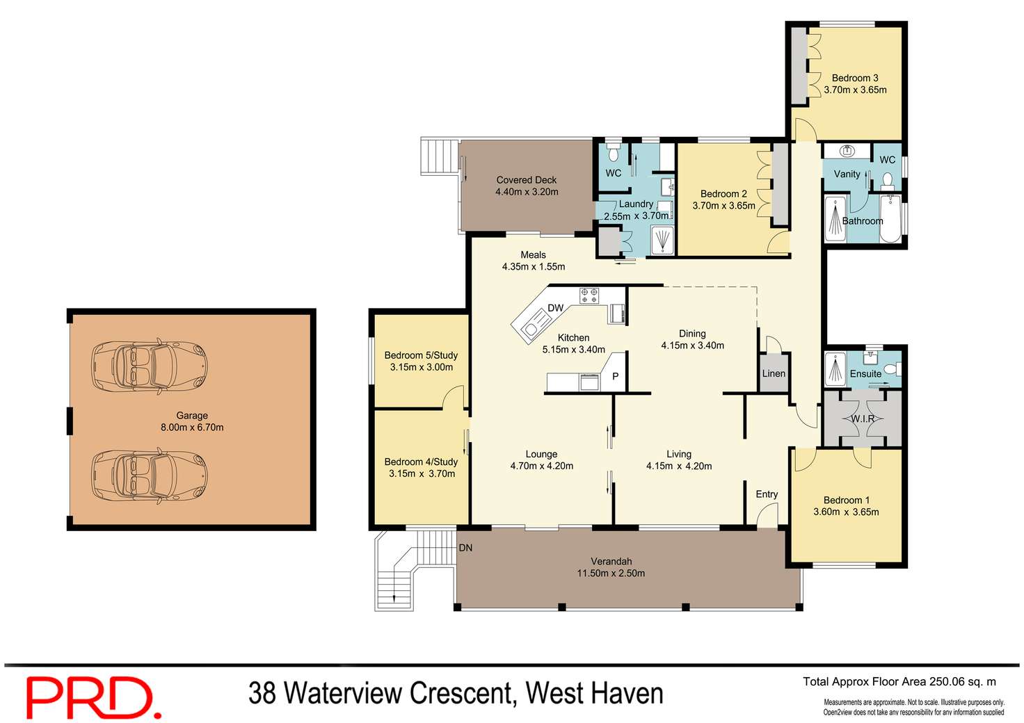 Floorplan of Homely house listing, 38 Waterview Crescent, West Haven NSW 2443