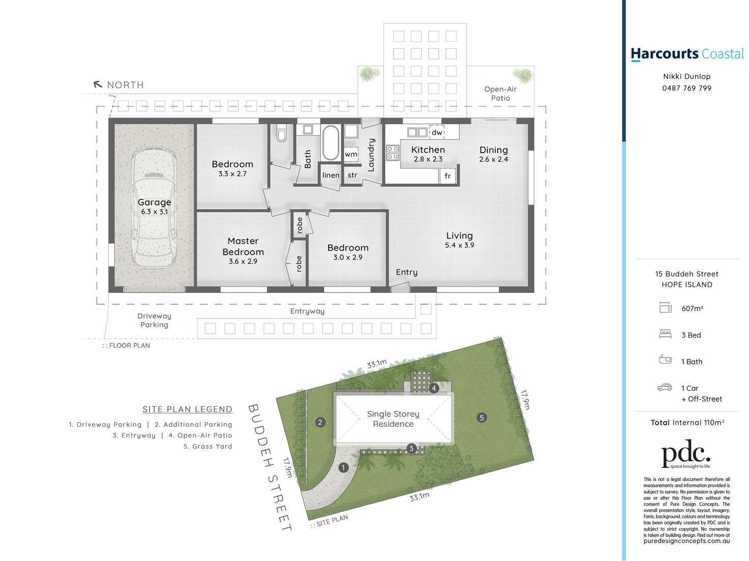 Floorplan of Homely house listing, 15 Buddeh Street, Hope Island QLD 4212