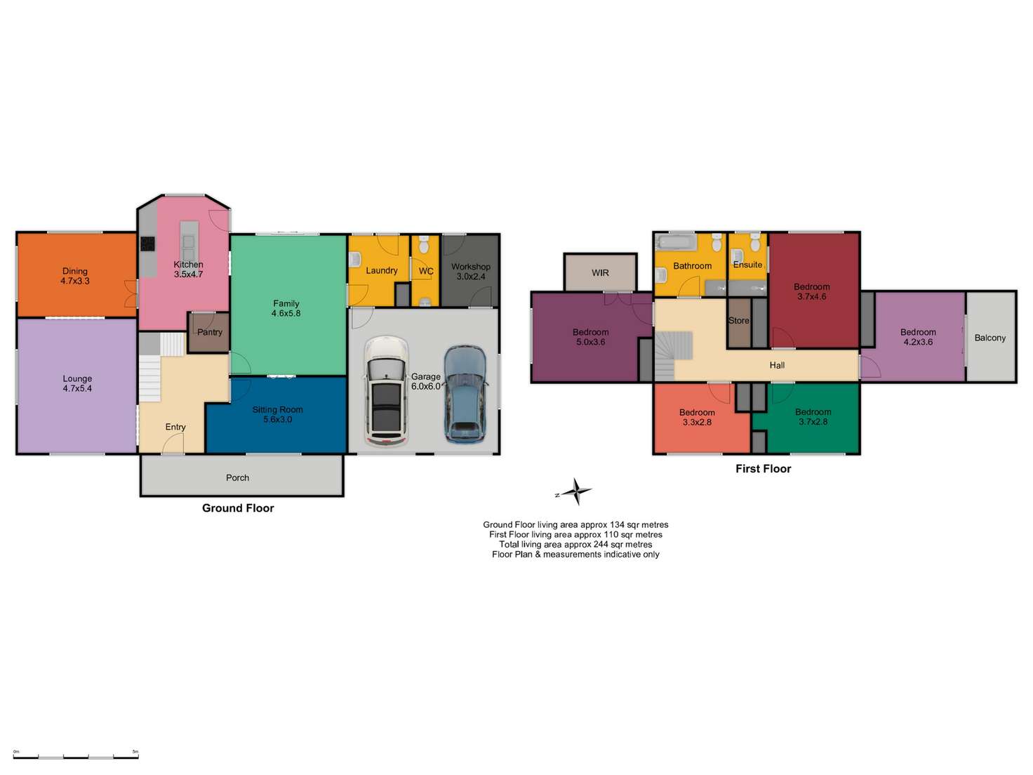 Floorplan of Homely house listing, 2 Thoopara Place, Orange NSW 2800
