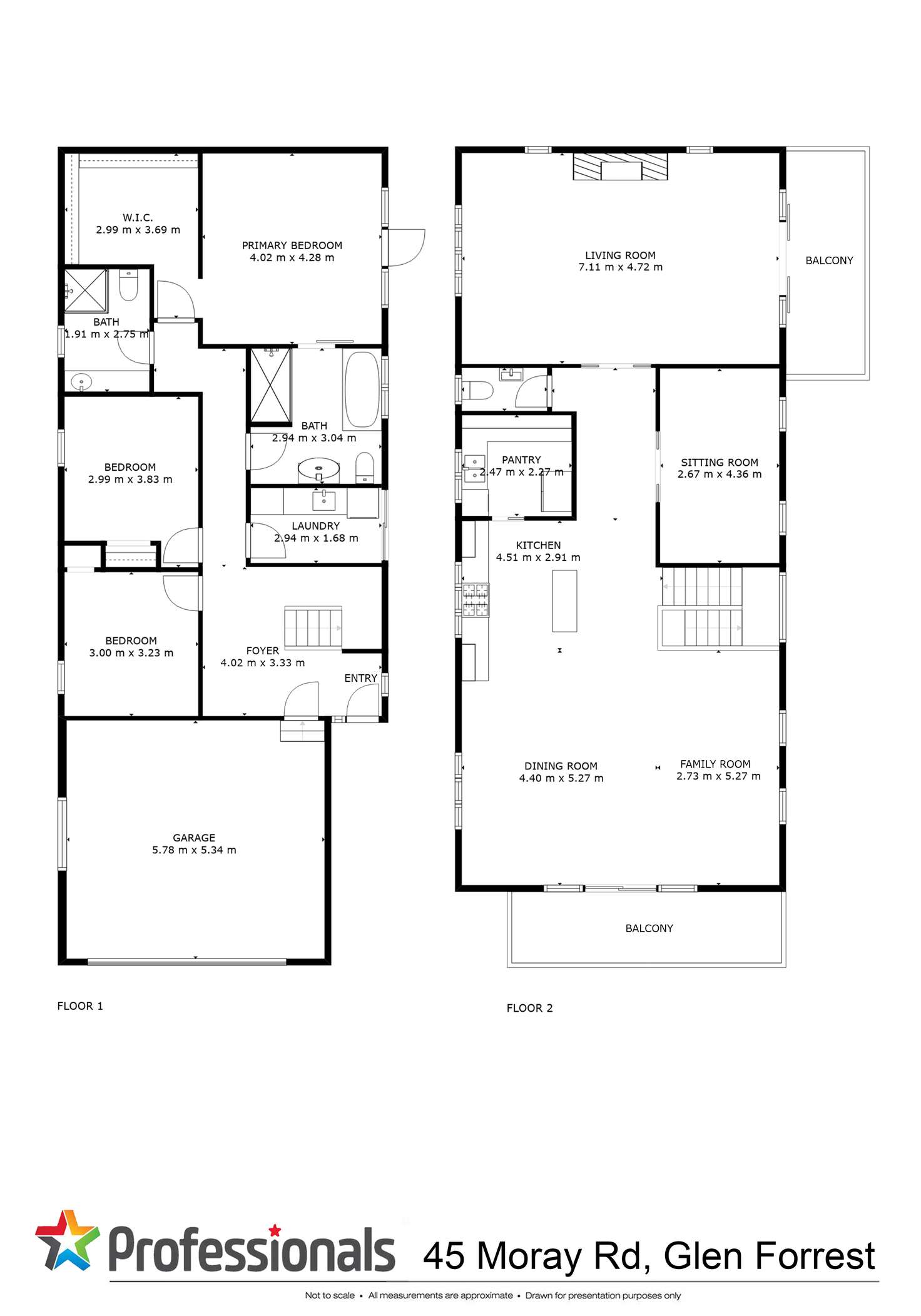 Floorplan of Homely house listing, 45 Moray Road, Glen Forrest WA 6071