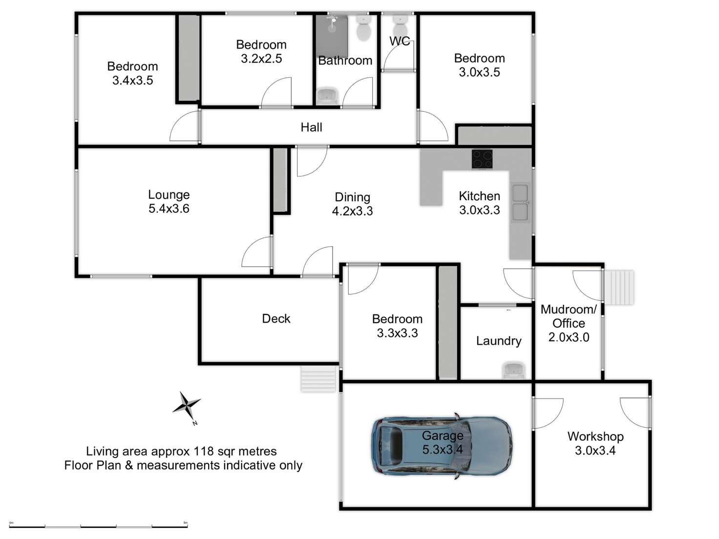 Floorplan of Homely house listing, 7 Sepik Place, Orange NSW 2800