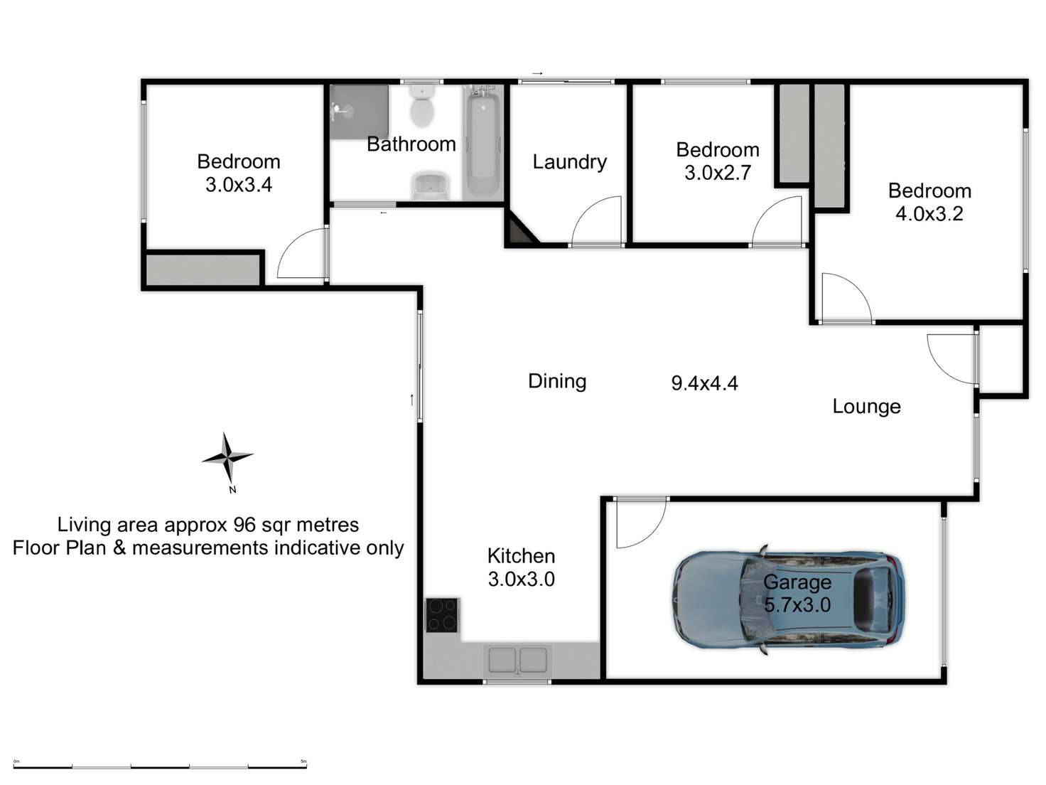 Floorplan of Homely house listing, 12A Botanic Way, Orange NSW 2800