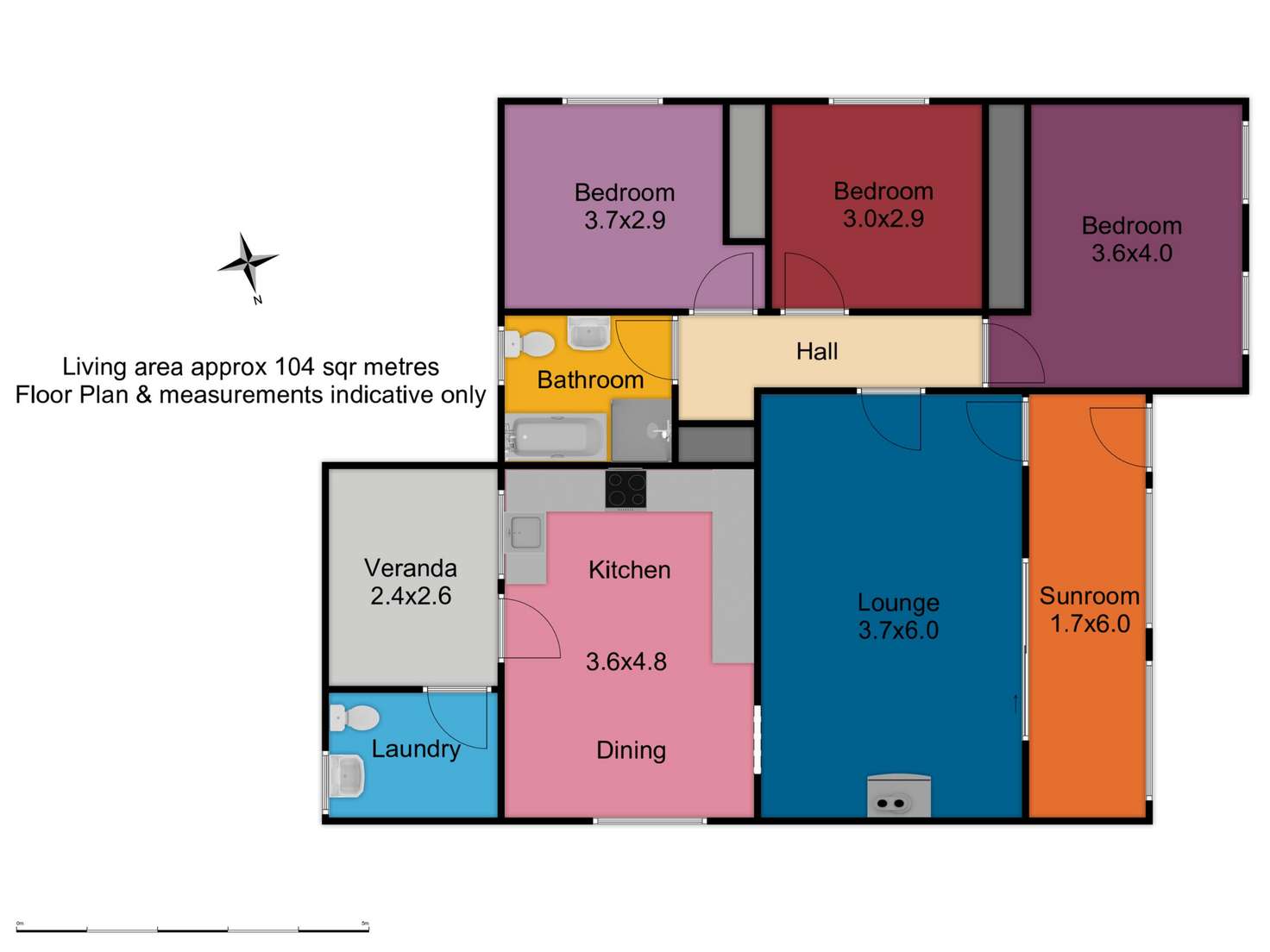 Floorplan of Homely house listing, 60 Cox Avenue, Orange NSW 2800