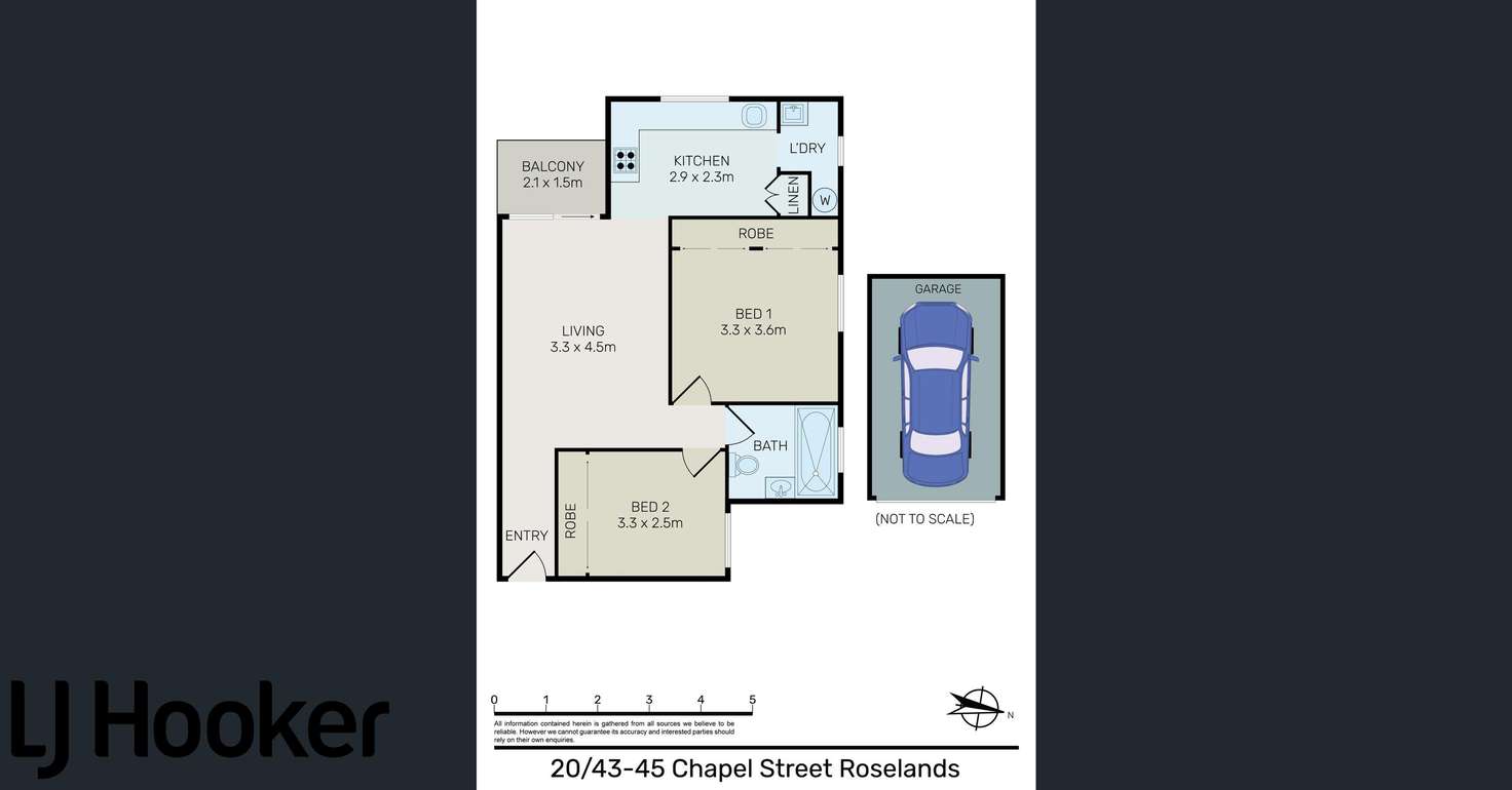 Floorplan of Homely unit listing, 20/43-45 Chapel Street, Roselands NSW 2196