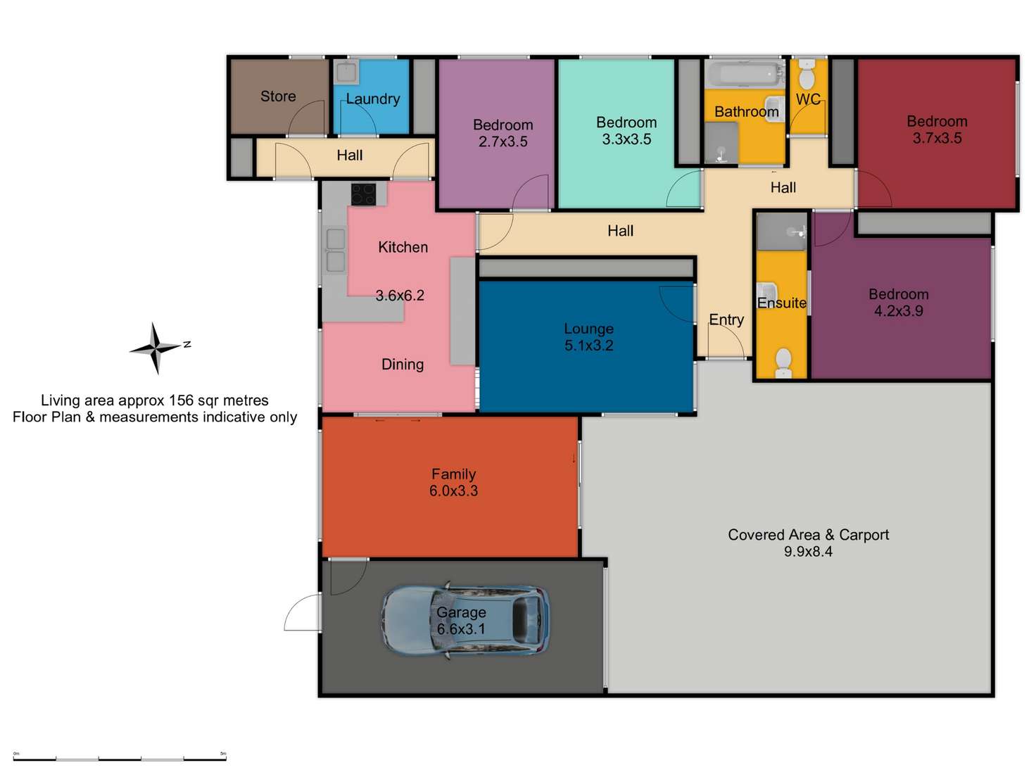 Floorplan of Homely house listing, 6 Thomas Brosnan Way, Orange NSW 2800