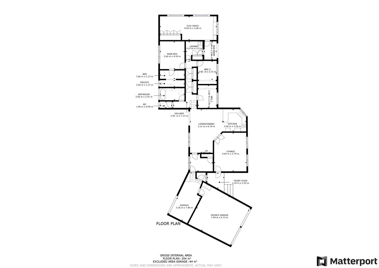 Floorplan of Homely house listing, 4 Simpson Close, Orange NSW 2800