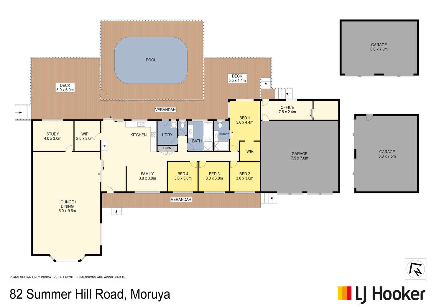 Floorplan of Homely house listing, 82 Summerhill Road, Moruya NSW 2537