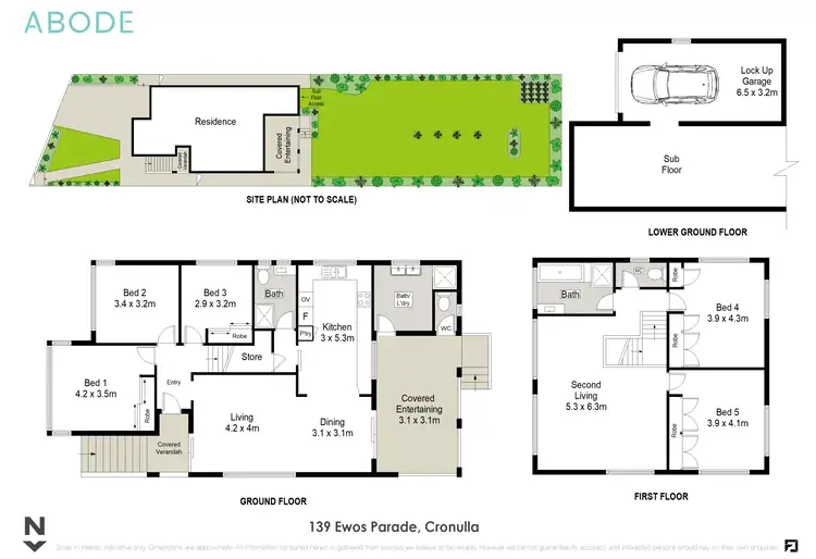 Floorplan of Homely house listing, 139 Ewos Parade, Cronulla NSW 2230