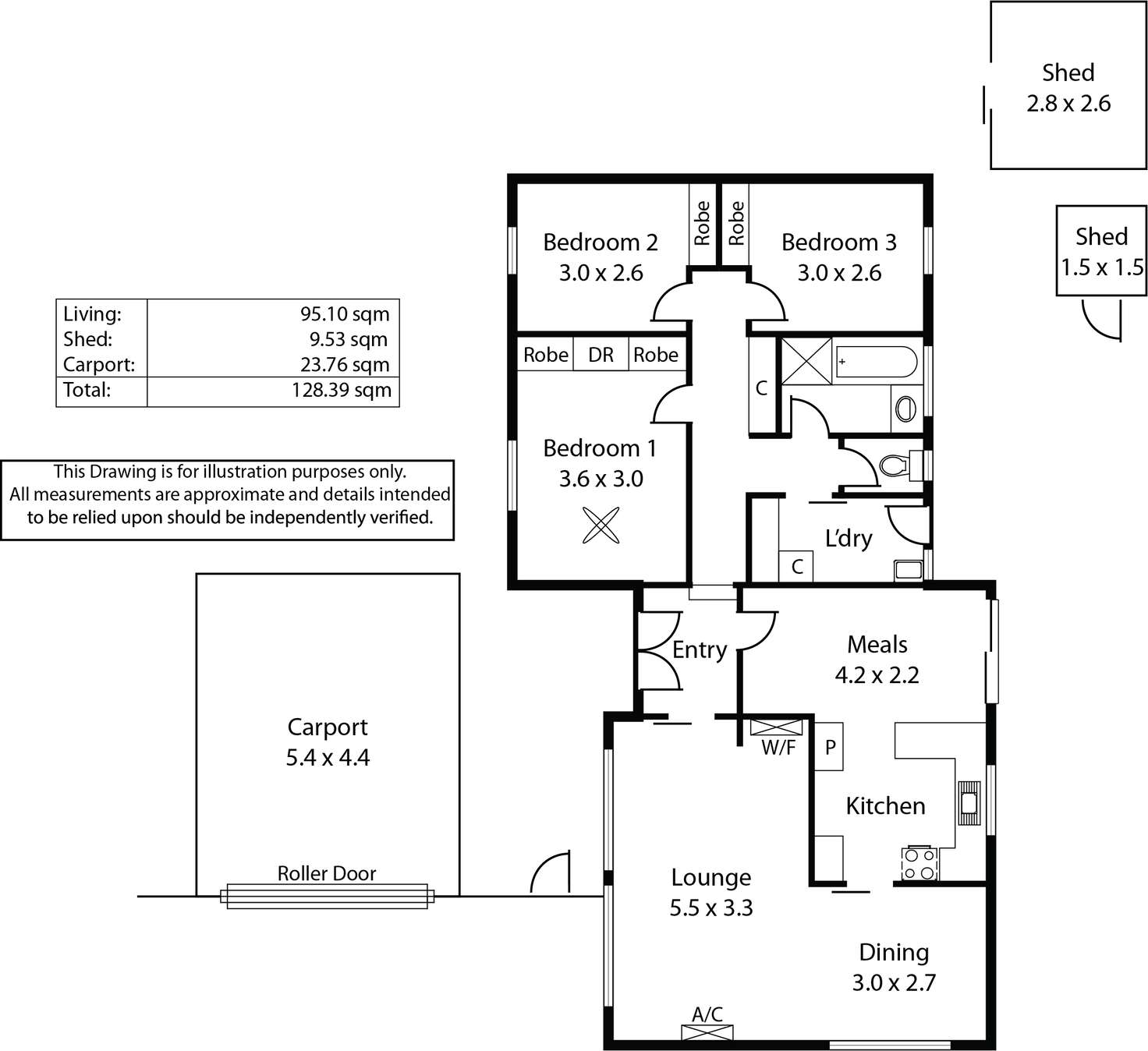 Floorplan of Homely house listing, 1529 Main North Road, Salisbury East SA 5109