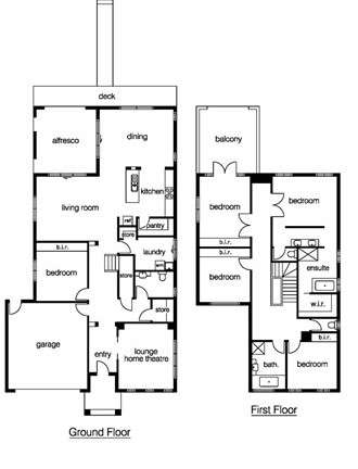 Floorplan of Homely house listing, 3 Watersedge Cove, Sanctuary Lakes VIC 3030