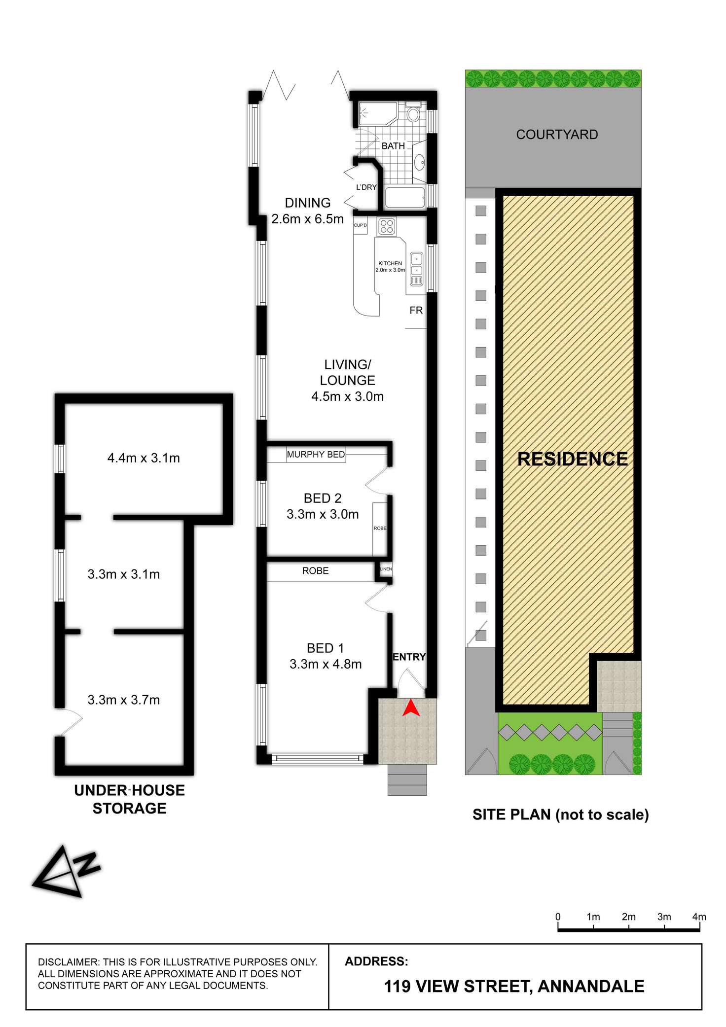 Floorplan of Homely house listing, 119 View Street, Annandale NSW 2038