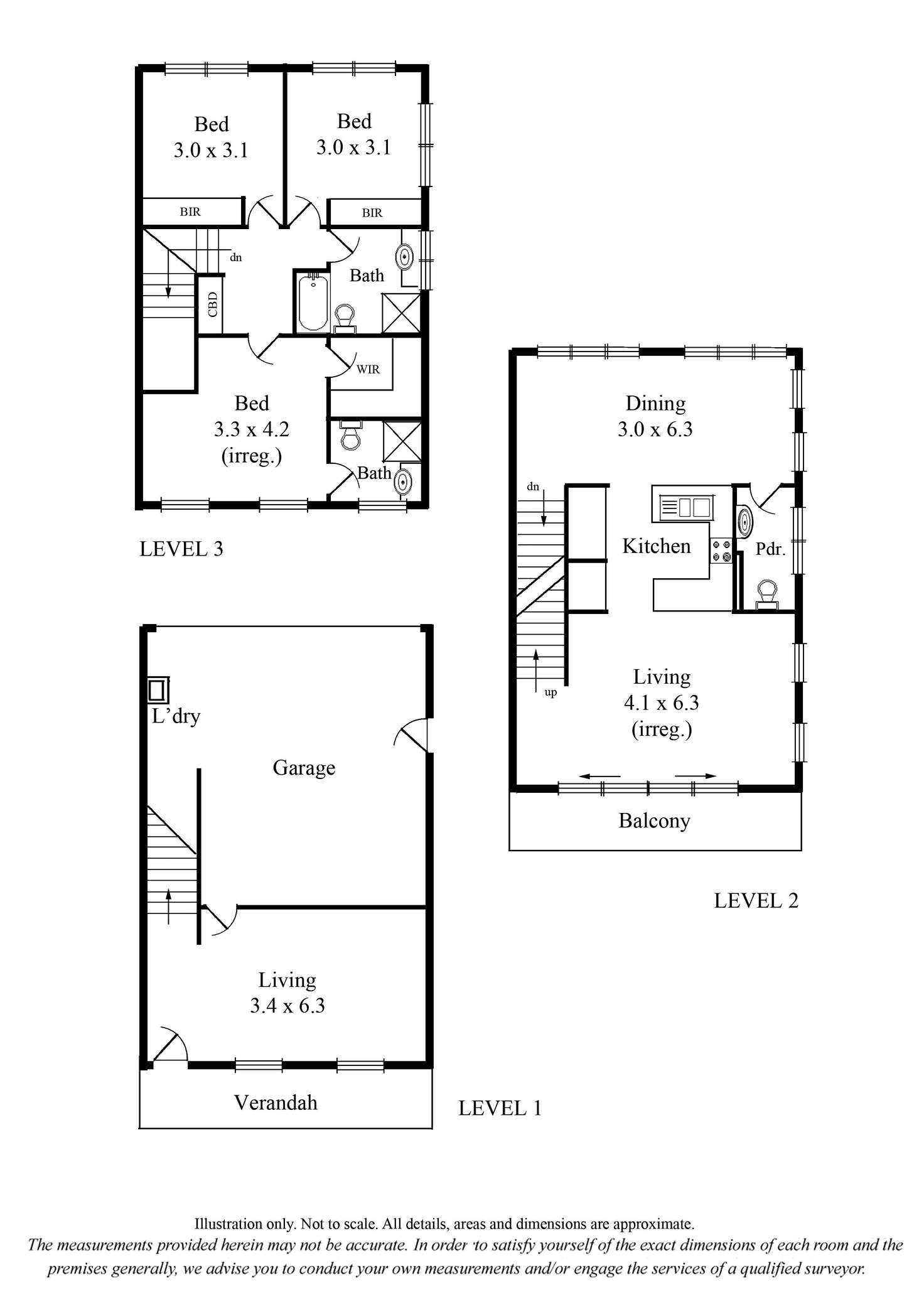 Floorplan of Homely house listing, 18/60 Cradle Mountain Drive, Craigieburn VIC 3064