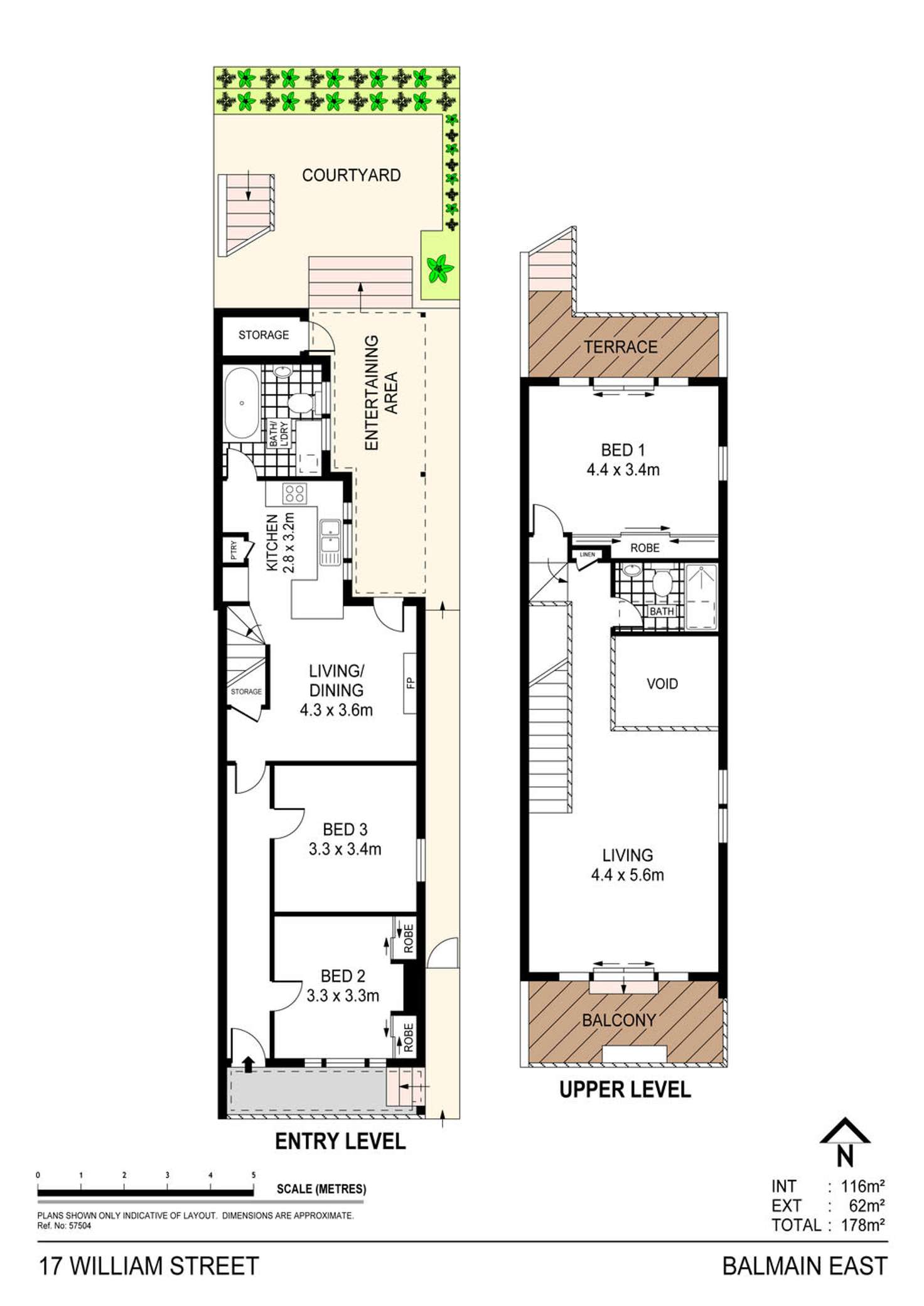 Floorplan of Homely house listing, 17 William Street, Balmain East NSW 2041