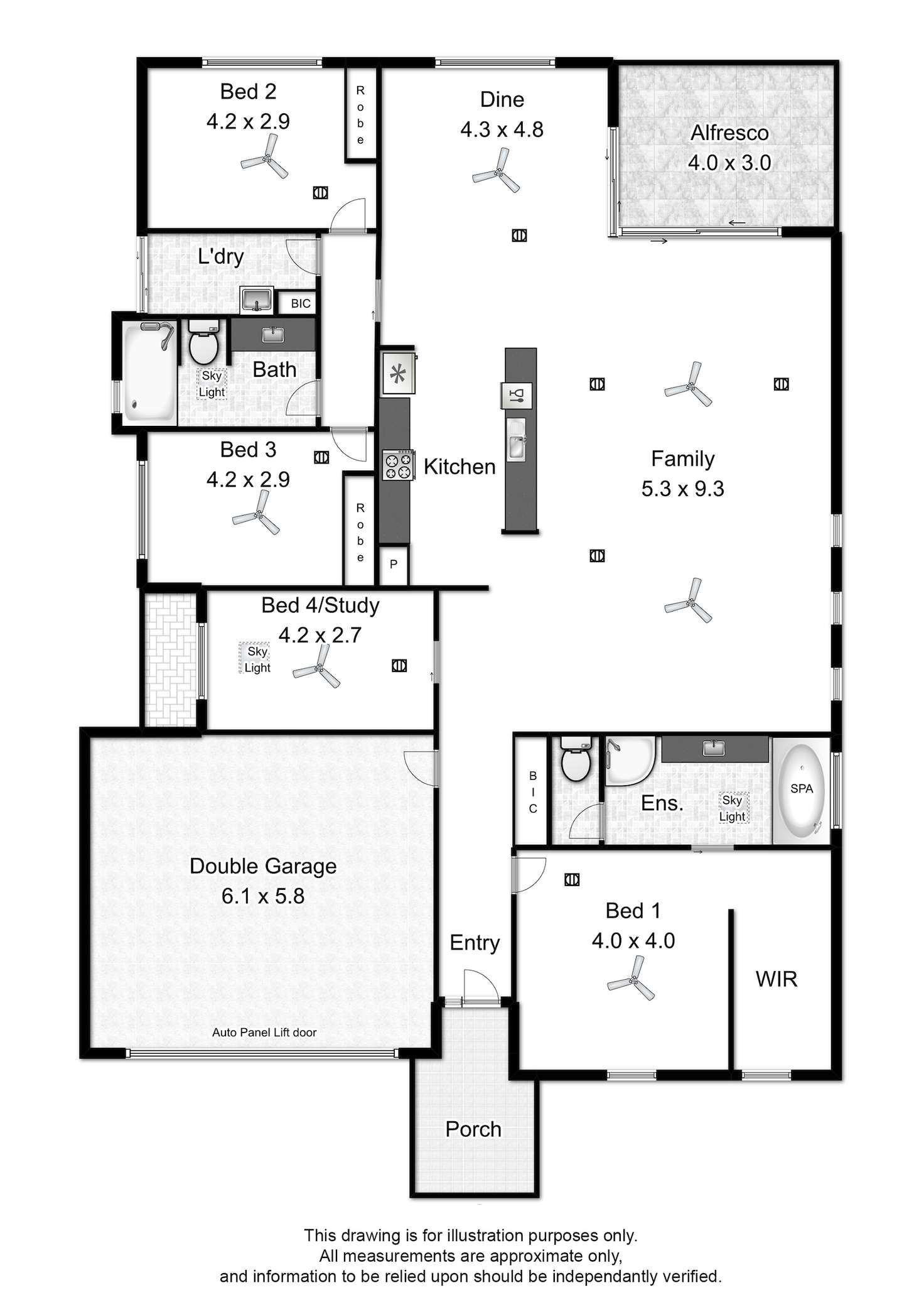 Floorplan of Homely house listing, 9 Stuckey Way, Blakeview SA 5114