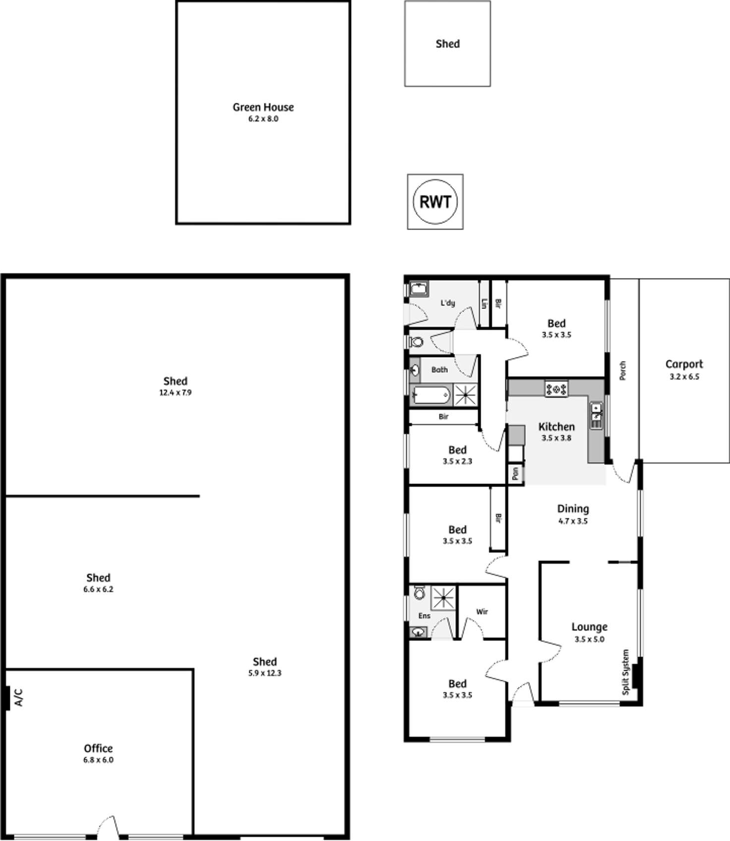 Floorplan of Homely house listing, 77-83 Commerce Road, Murray Bridge SA 5253