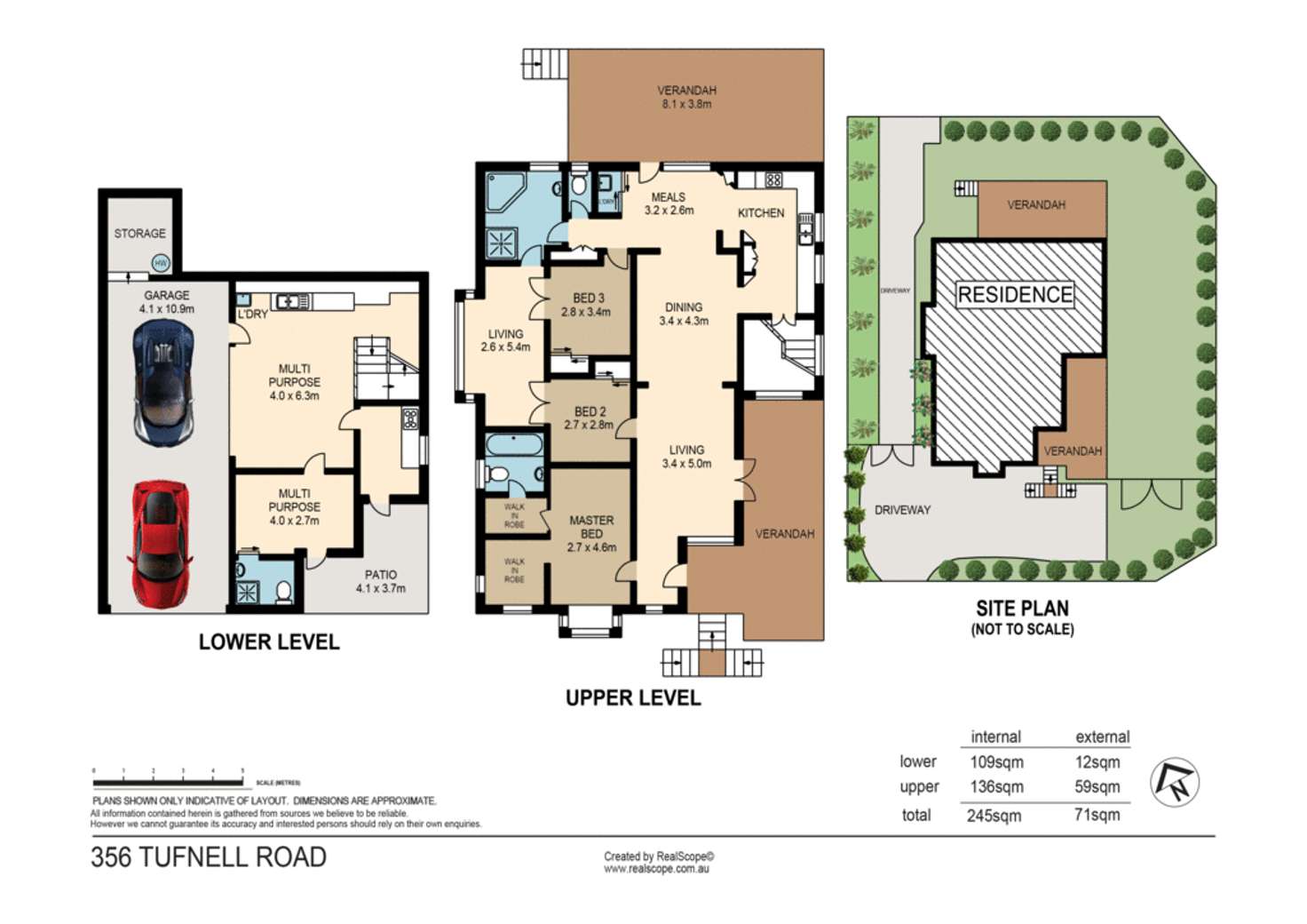 Floorplan of Homely house listing, 356 Tufnell Road, Banyo QLD 4014
