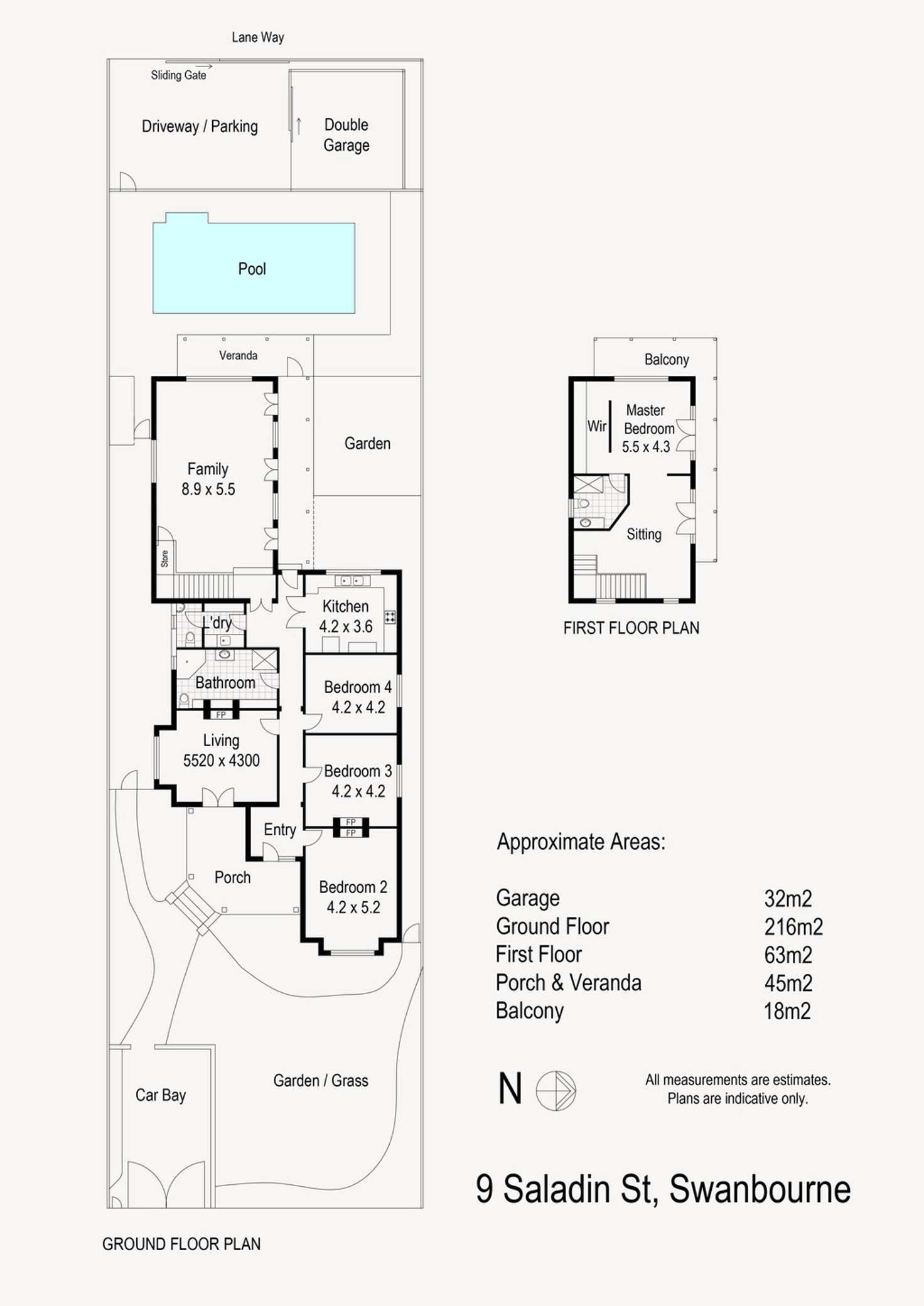 Floorplan of Homely house listing, 9 Saladin Street, Swanbourne WA 6010