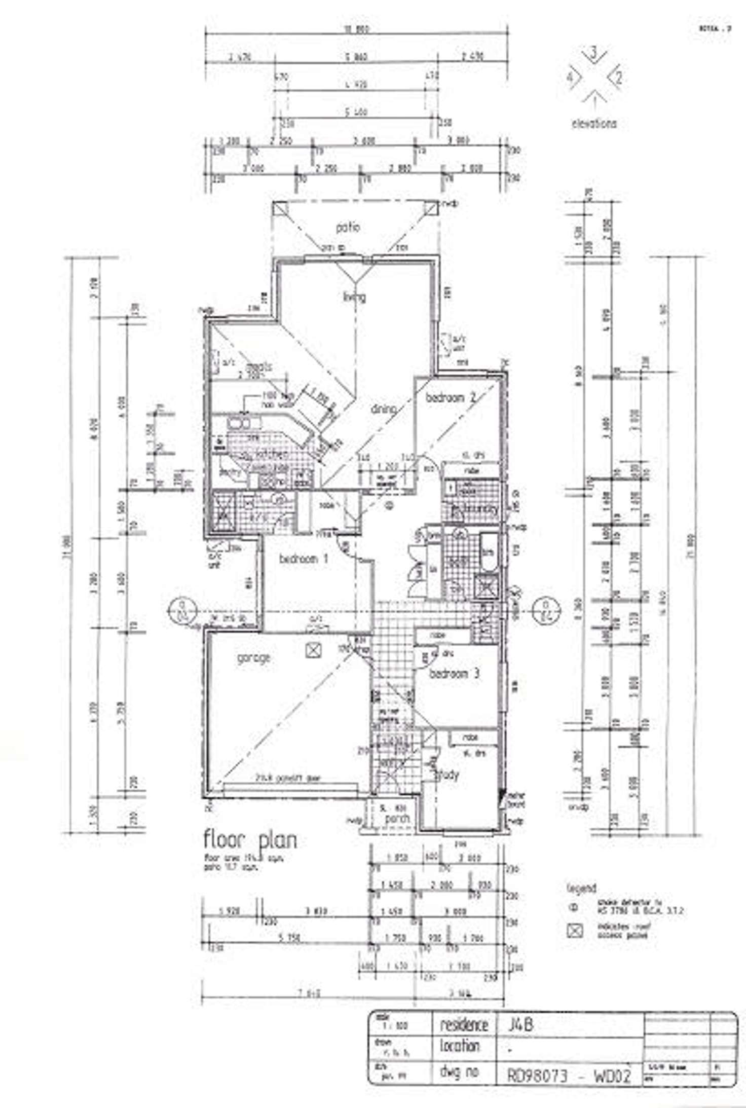 Floorplan of Homely house listing, 3 Melastoma Way, Arundel QLD 4214