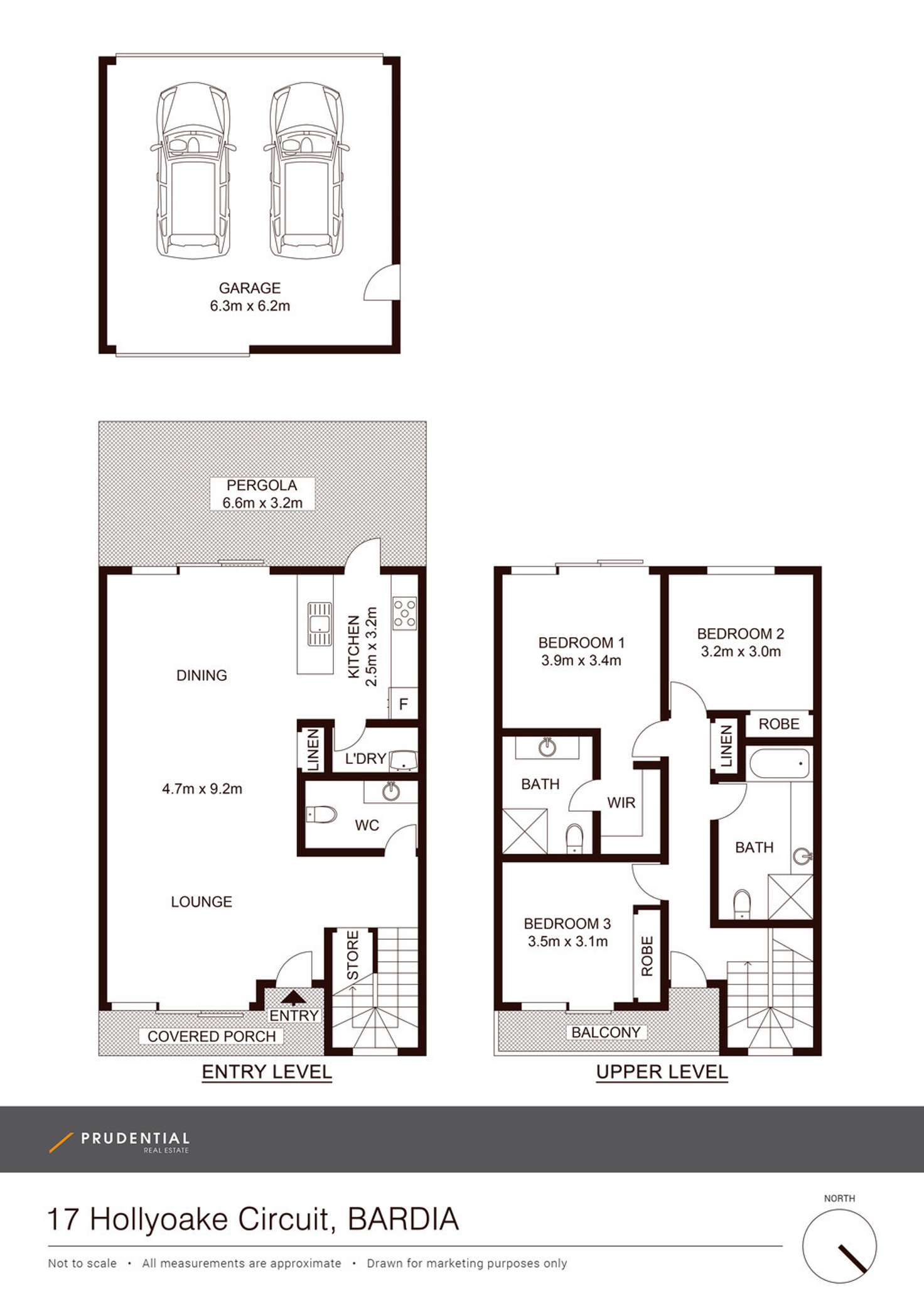 Floorplan of Homely house listing, 17 Hollyoake Circuit, Bardia NSW 2565