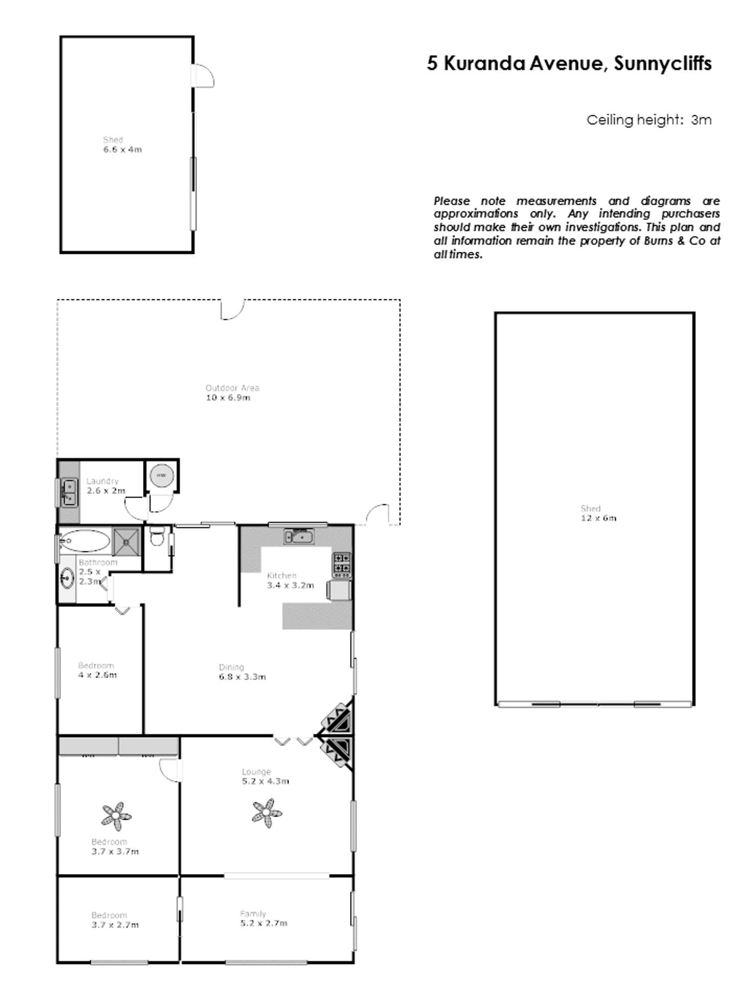 Floorplan of Homely house listing, 5 Kuranda Avenue, Sunnycliffs VIC 3496