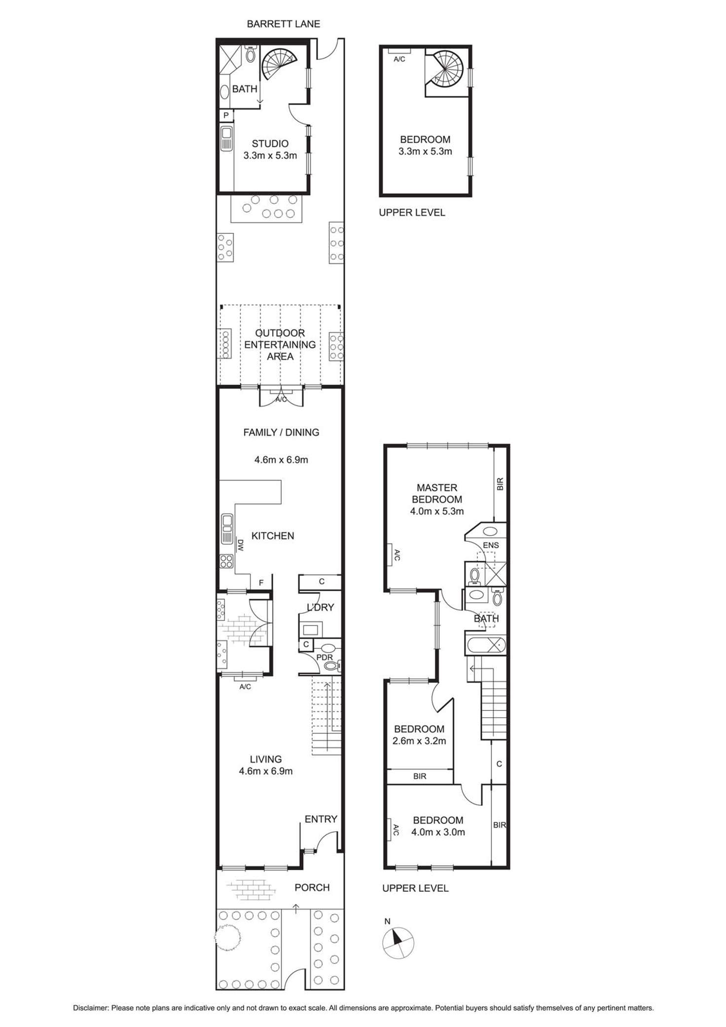 Floorplan of Homely house listing, 31A Barrett Street, Albert Park VIC 3206