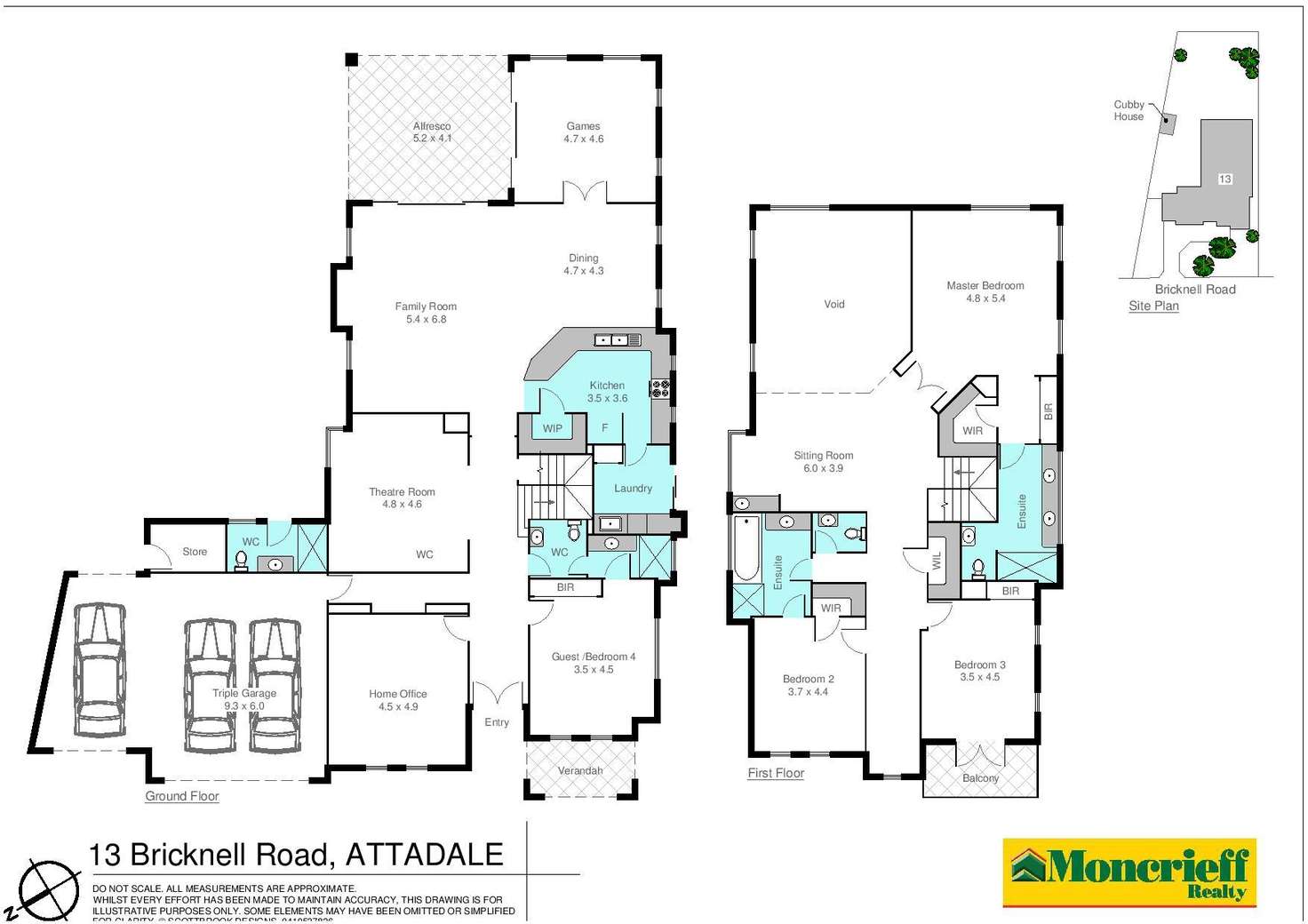 Floorplan of Homely house listing, 13 Bricknell Road, Attadale WA 6156