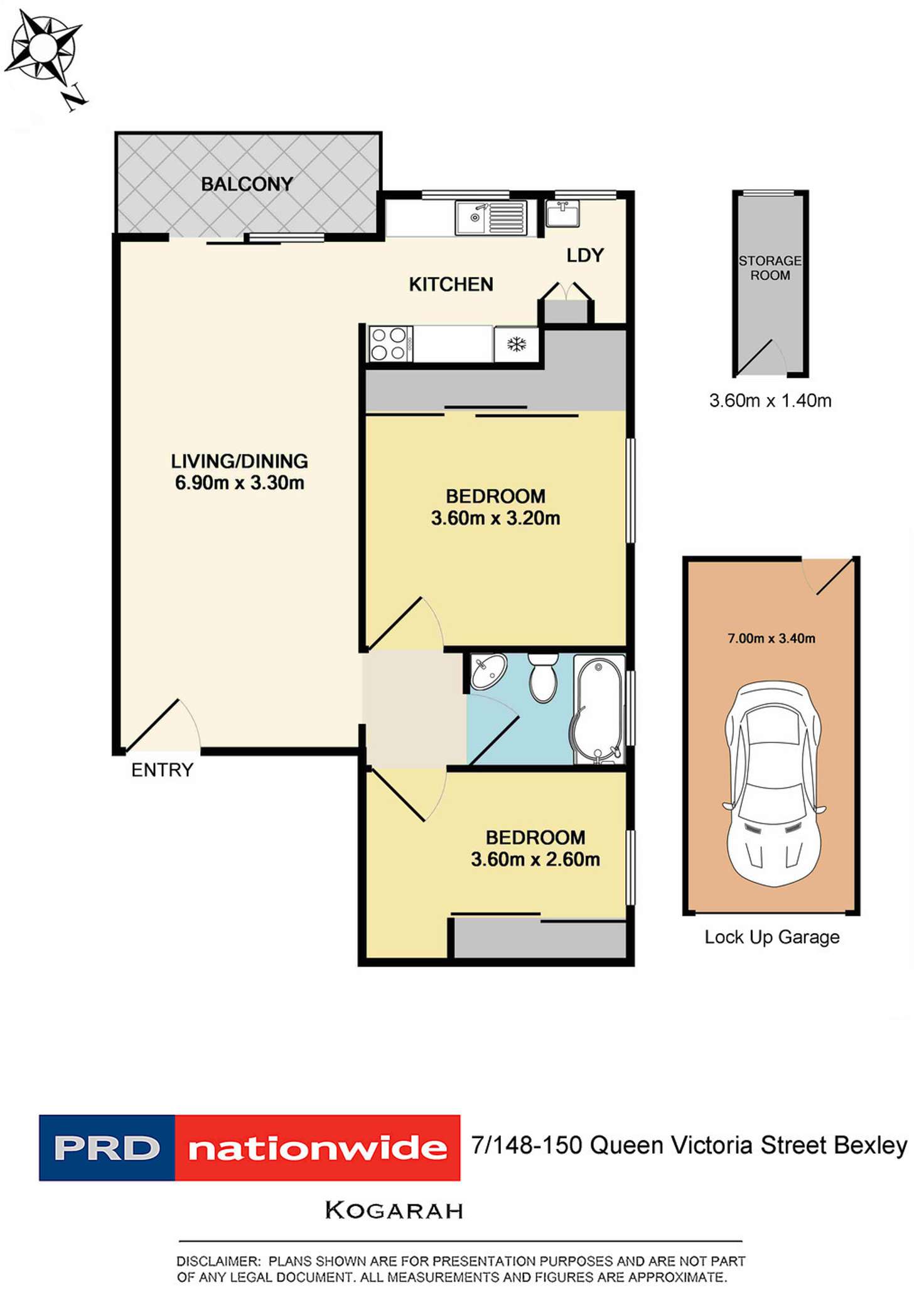 Floorplan of Homely unit listing, 7/148-150 Queen Victoria Street, Bexley NSW 2207