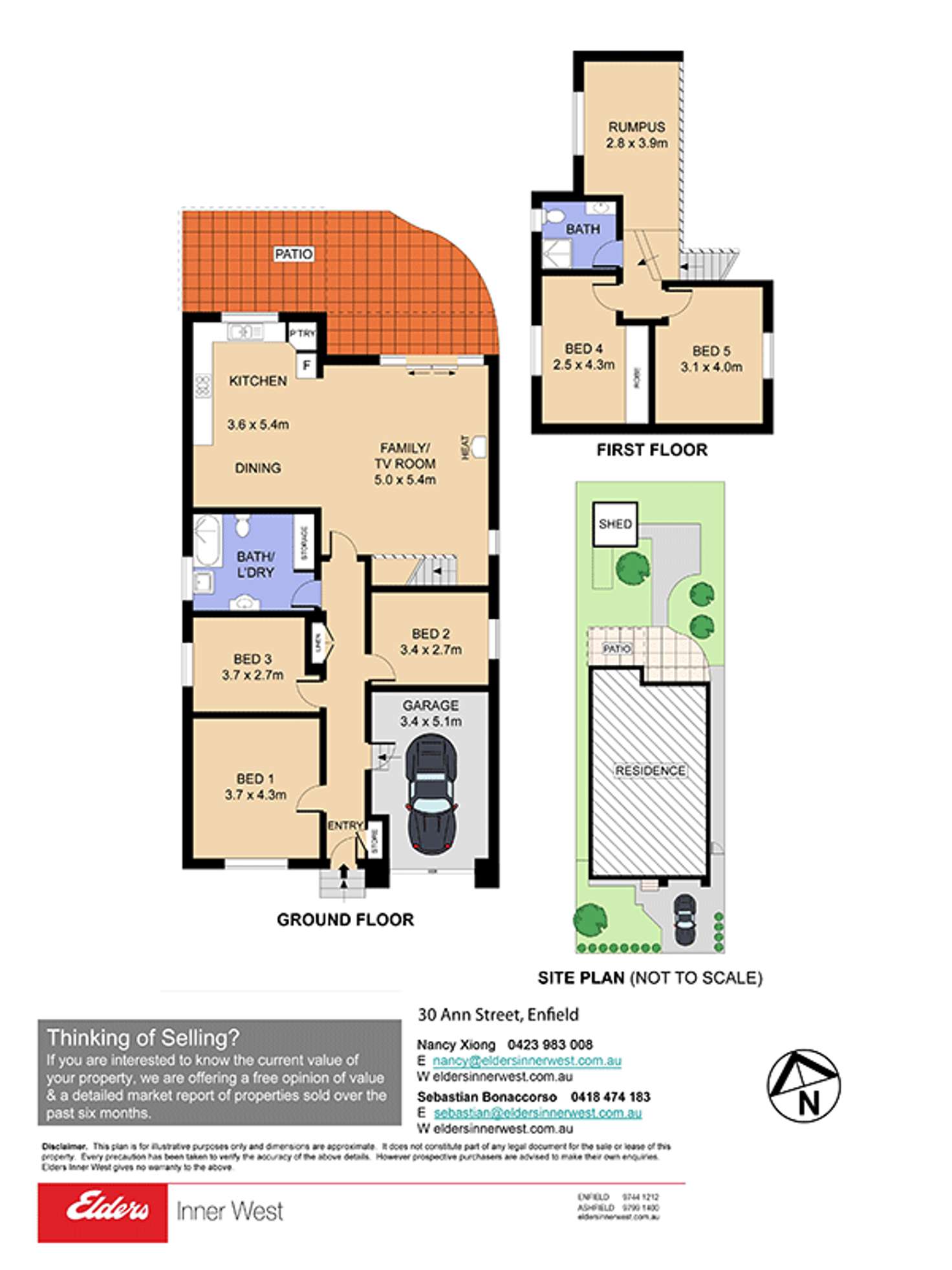 Floorplan of Homely house listing, 30 Ann Street, Enfield NSW 2136